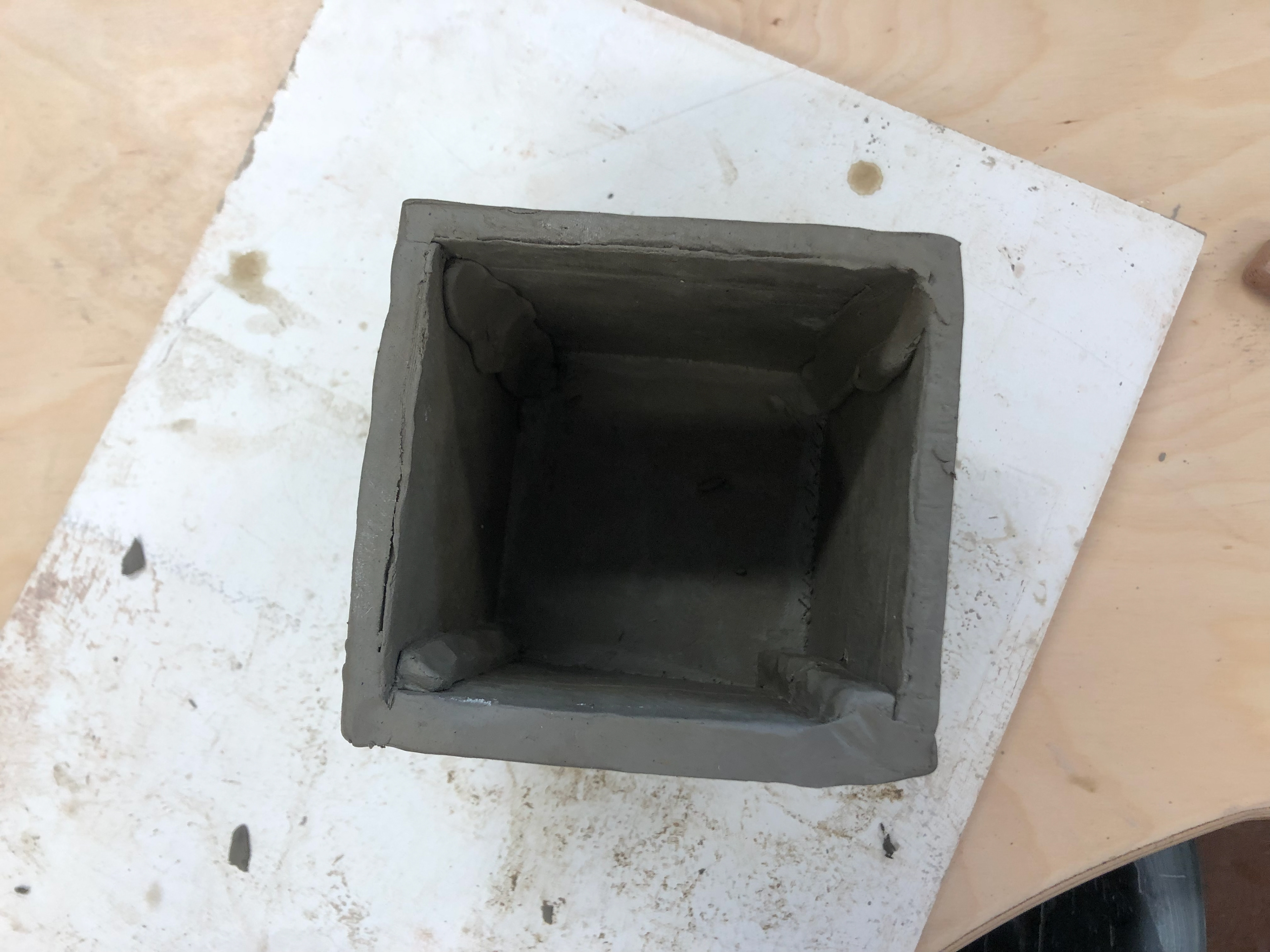 Top view for the inside.