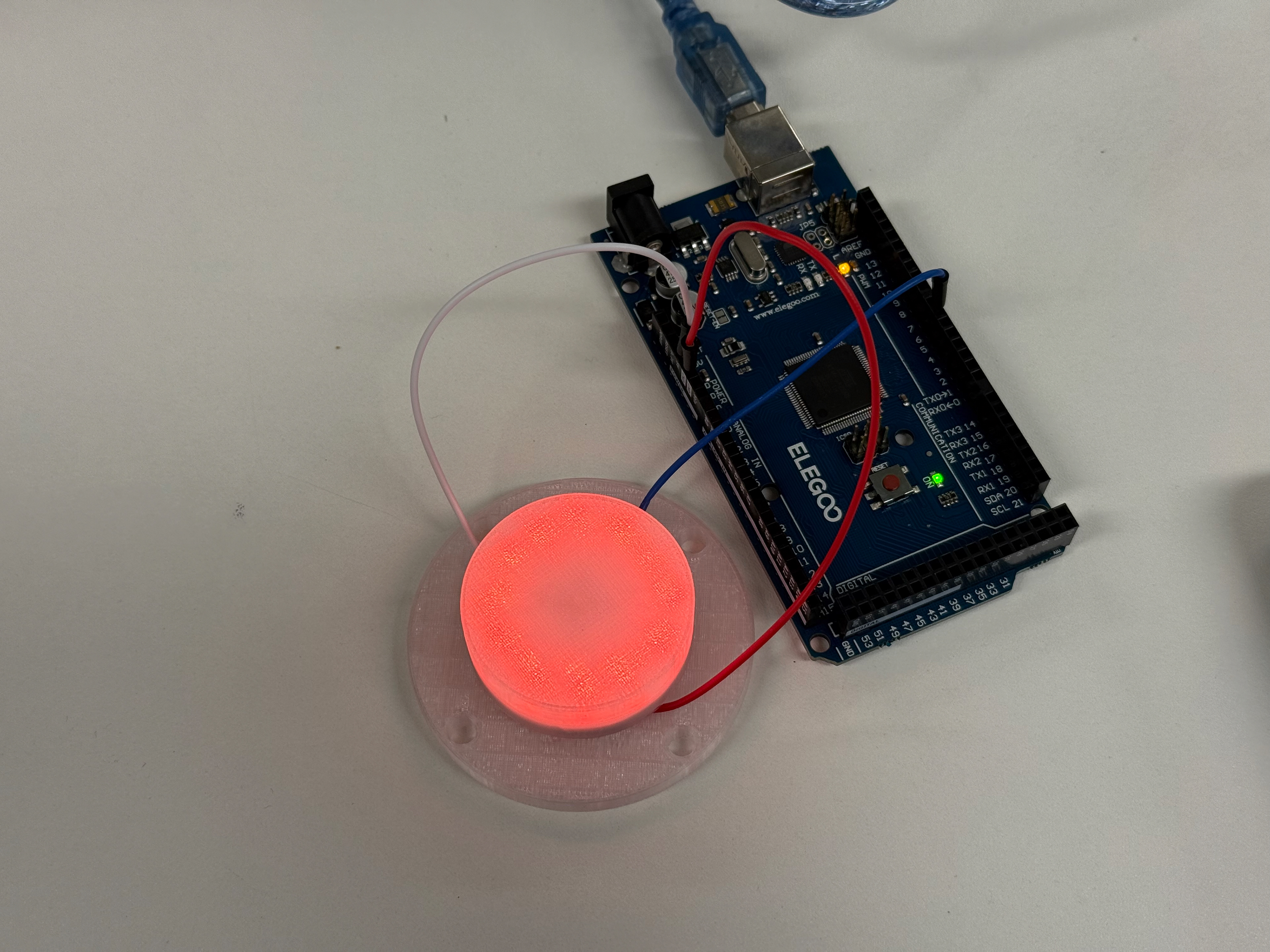 Connected to Elegoo