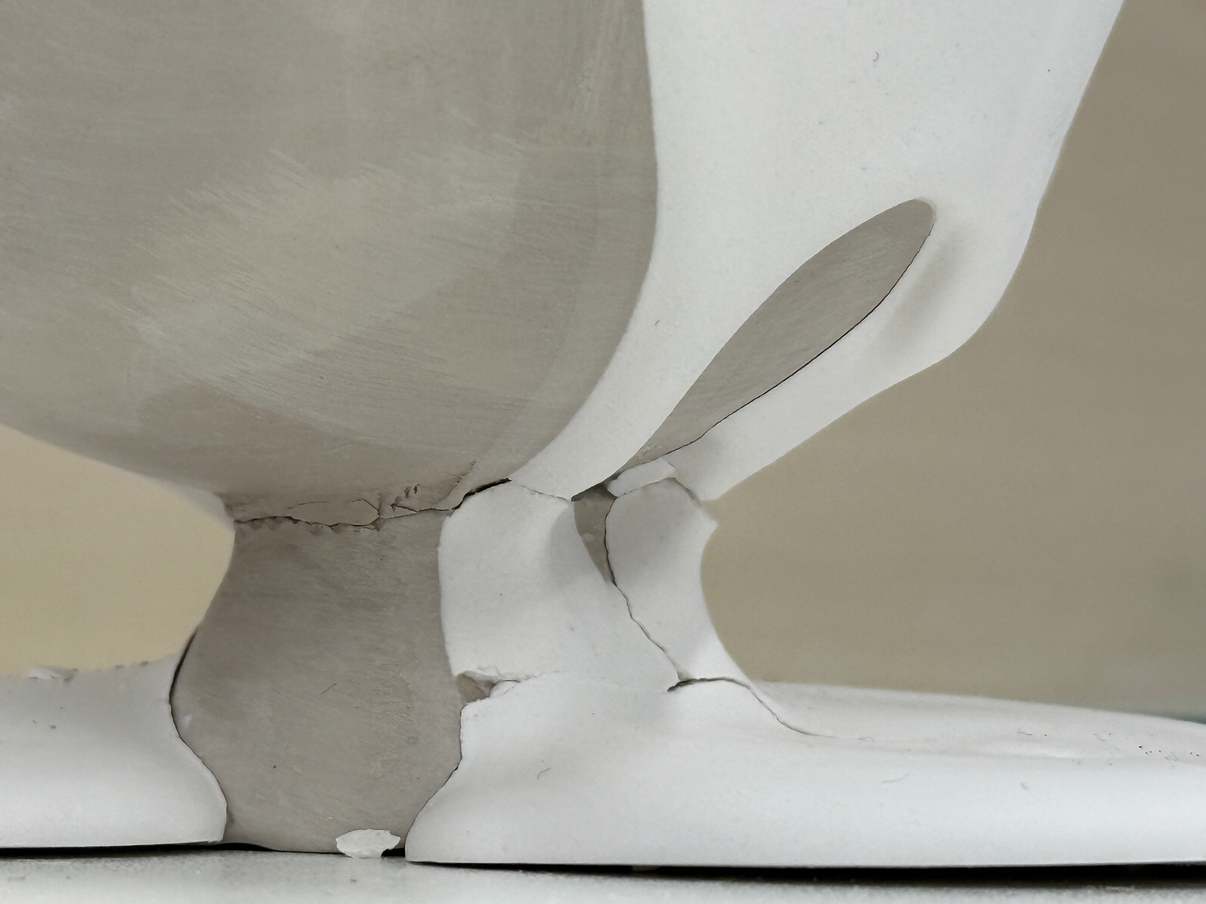The fragmented piece.