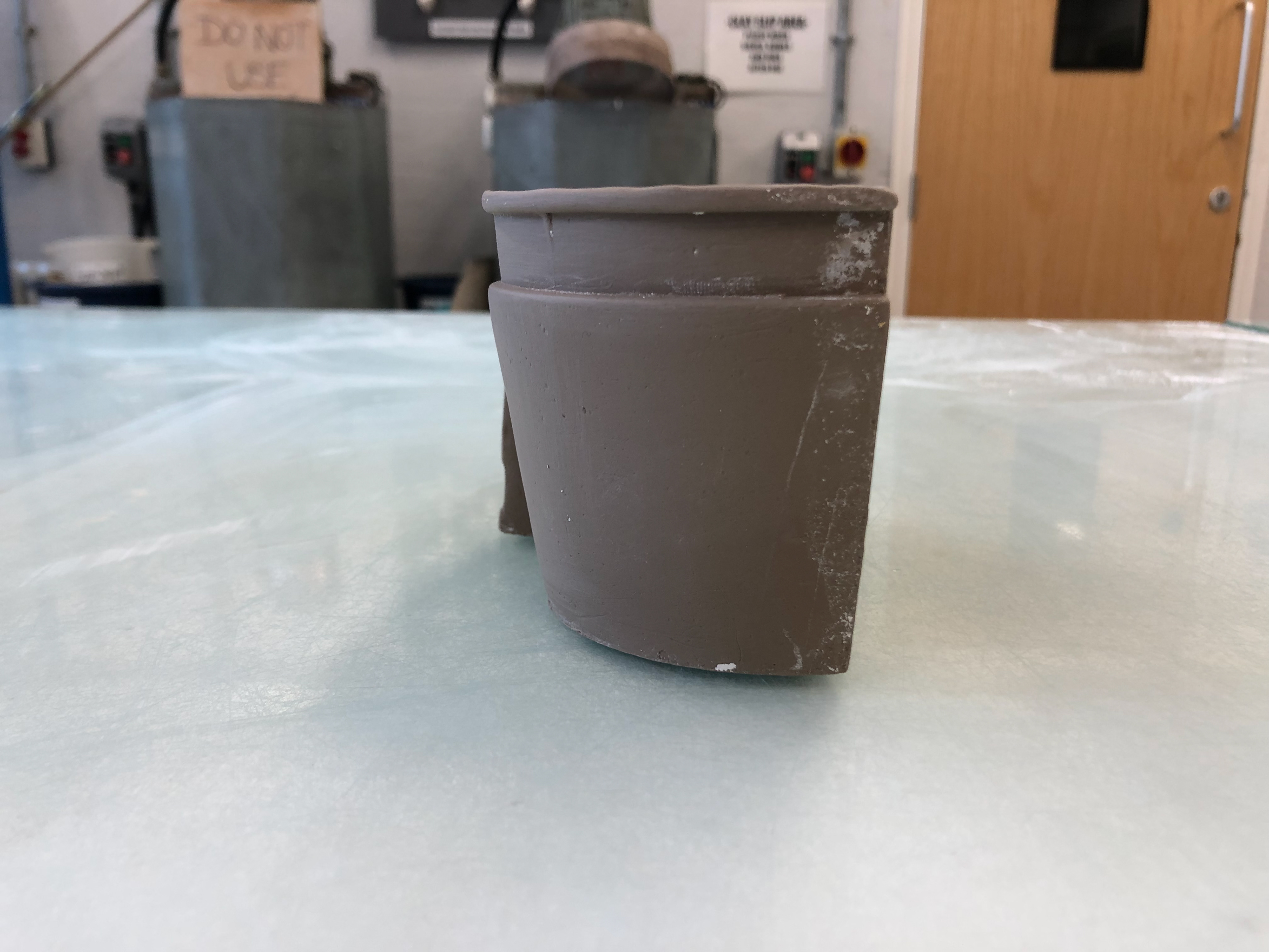 Final piece from the side.