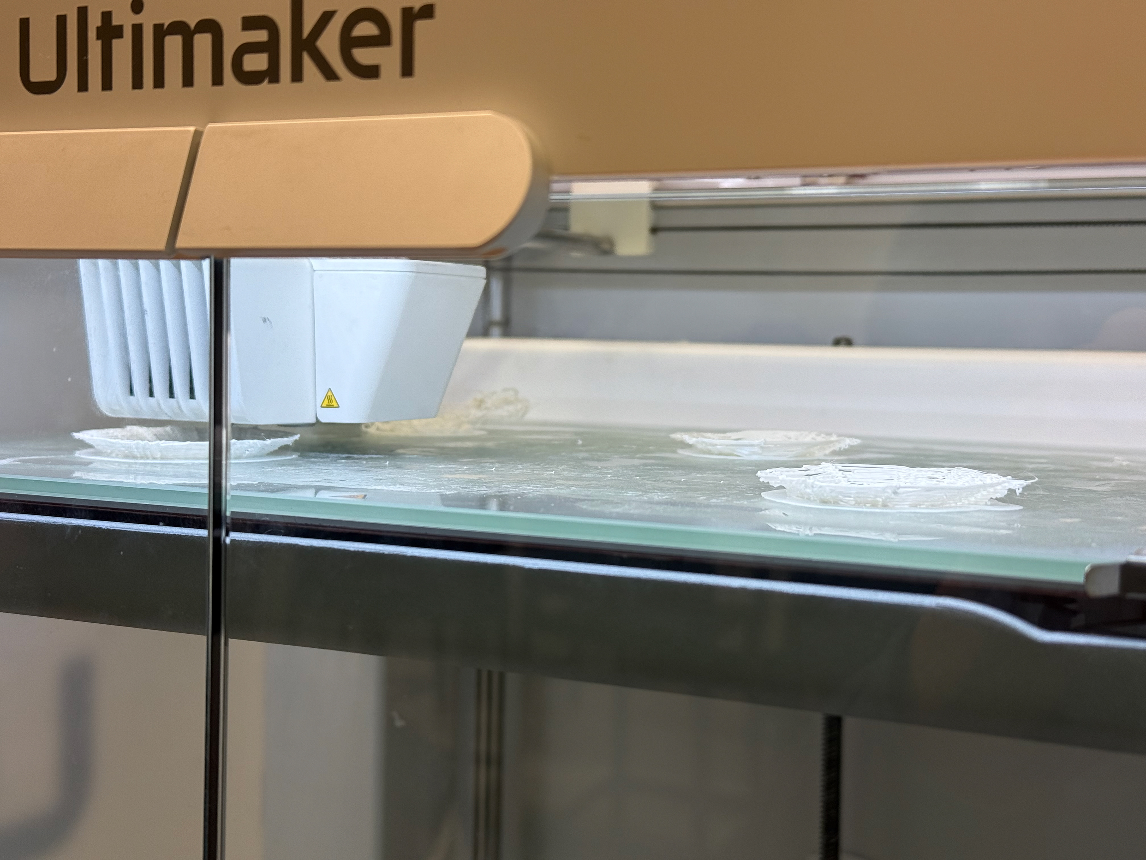 The print started out fine with no issues. Except for Version 1, which I monitored and it looked like I recovered.