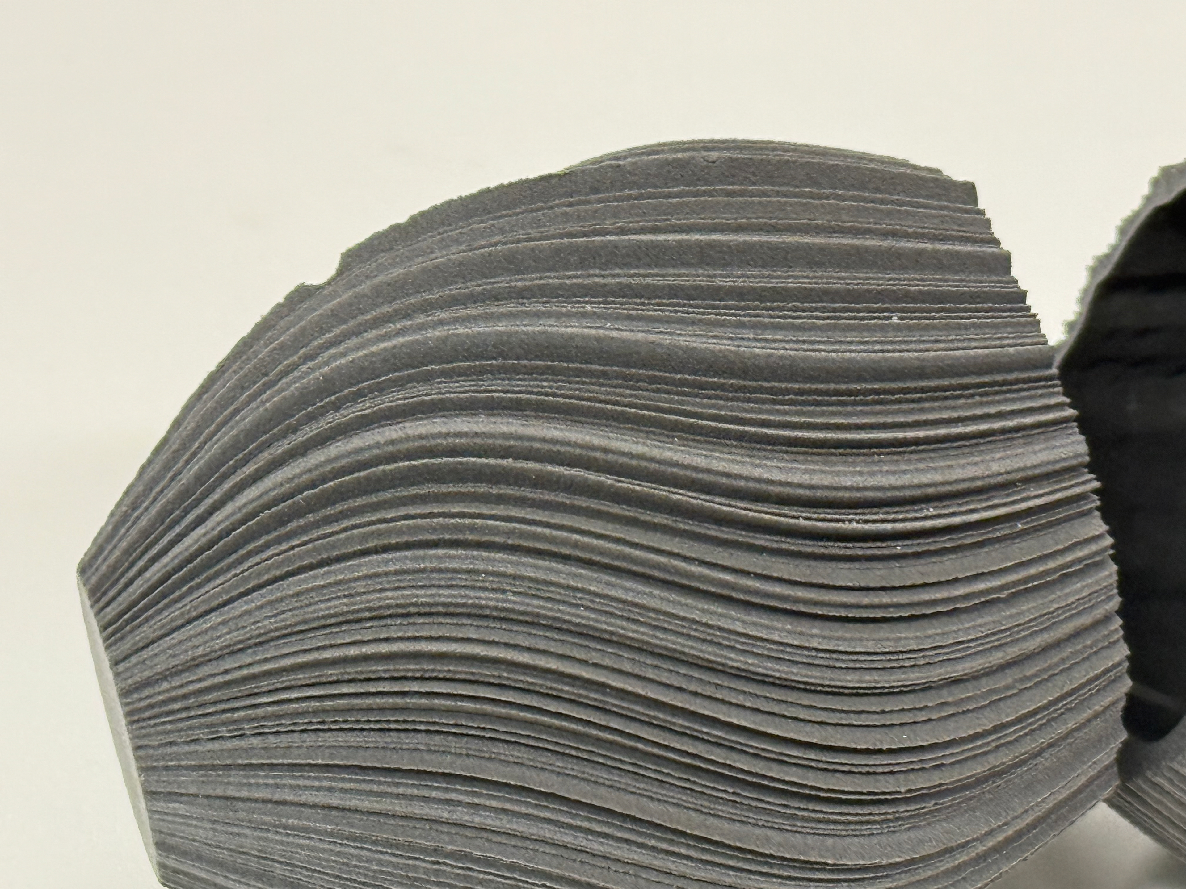 Some of the print came out damaged which may just be because of how the pieces were laid out on the print bed