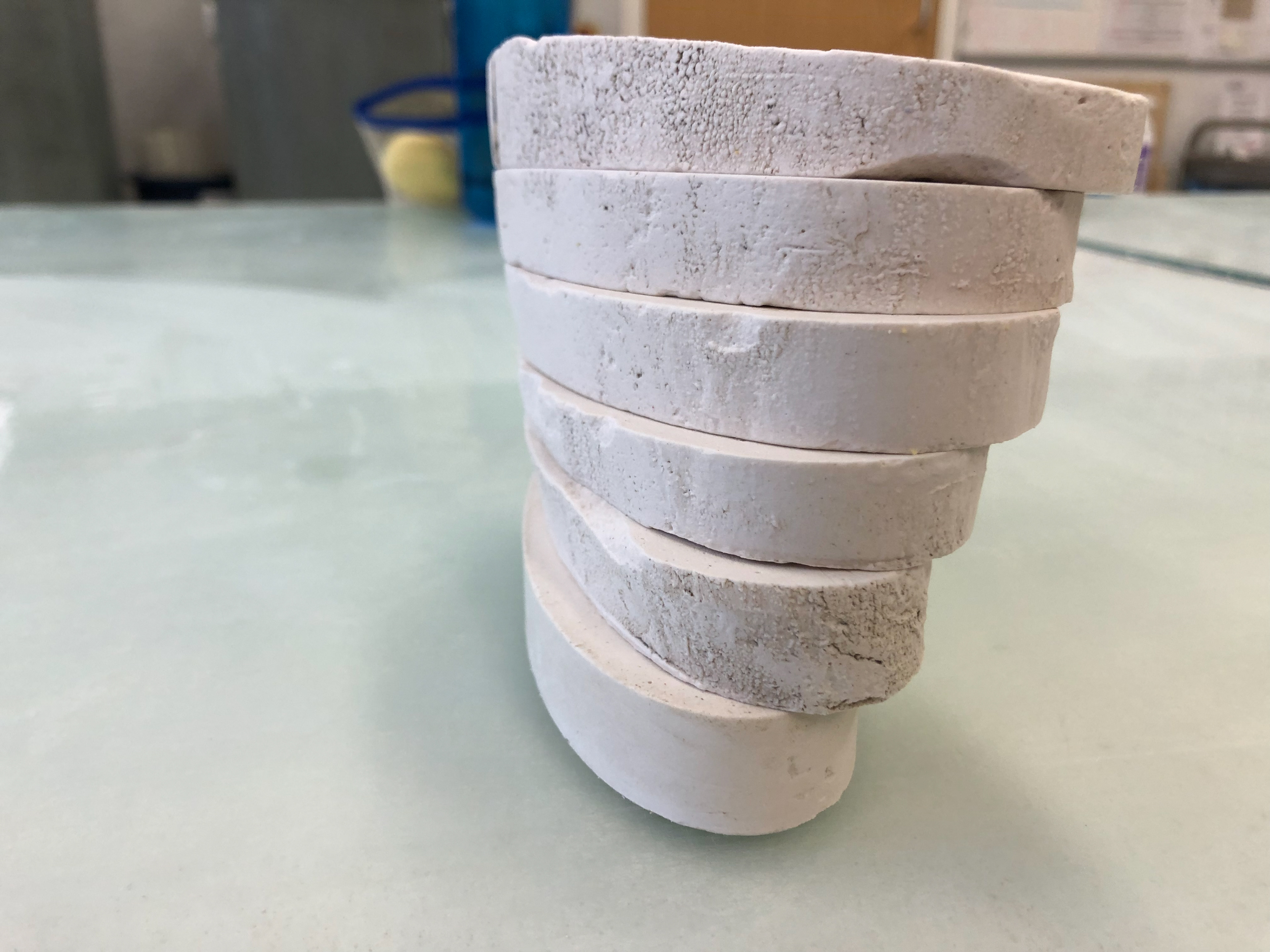 Finished spiral tower.