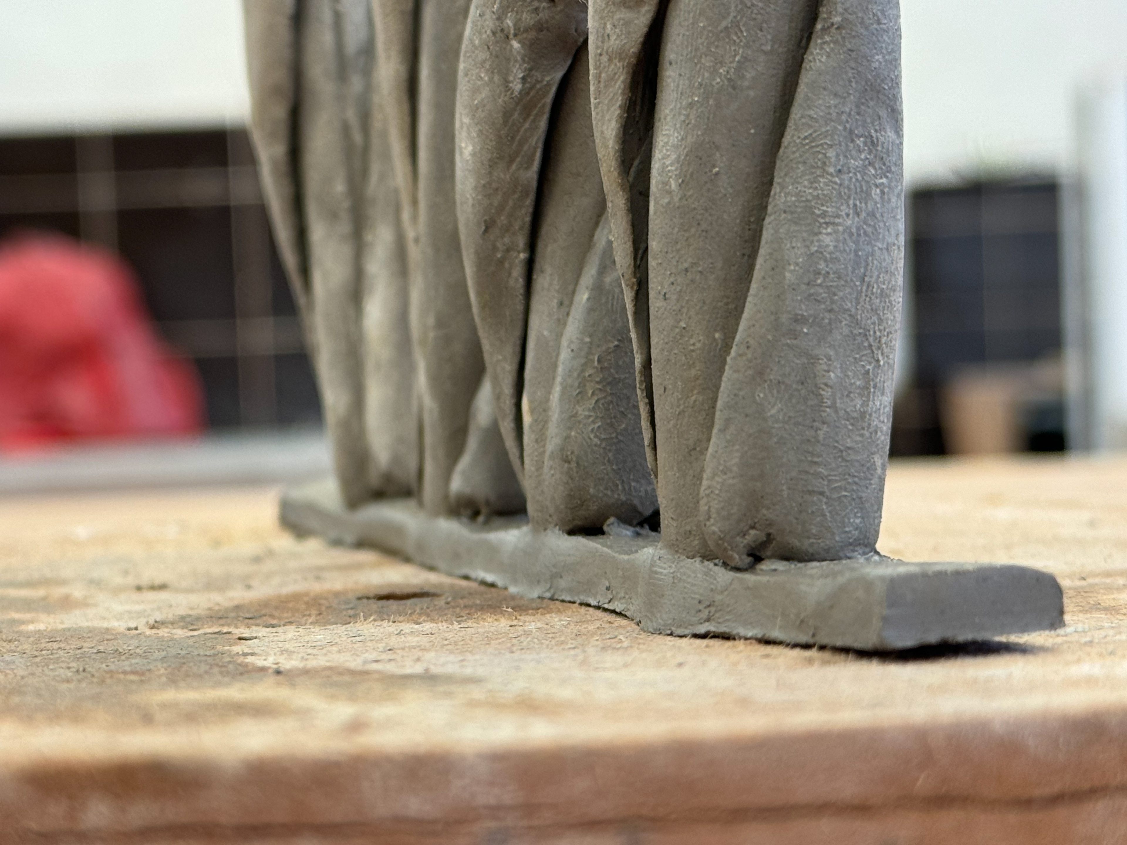 Close up of the joints