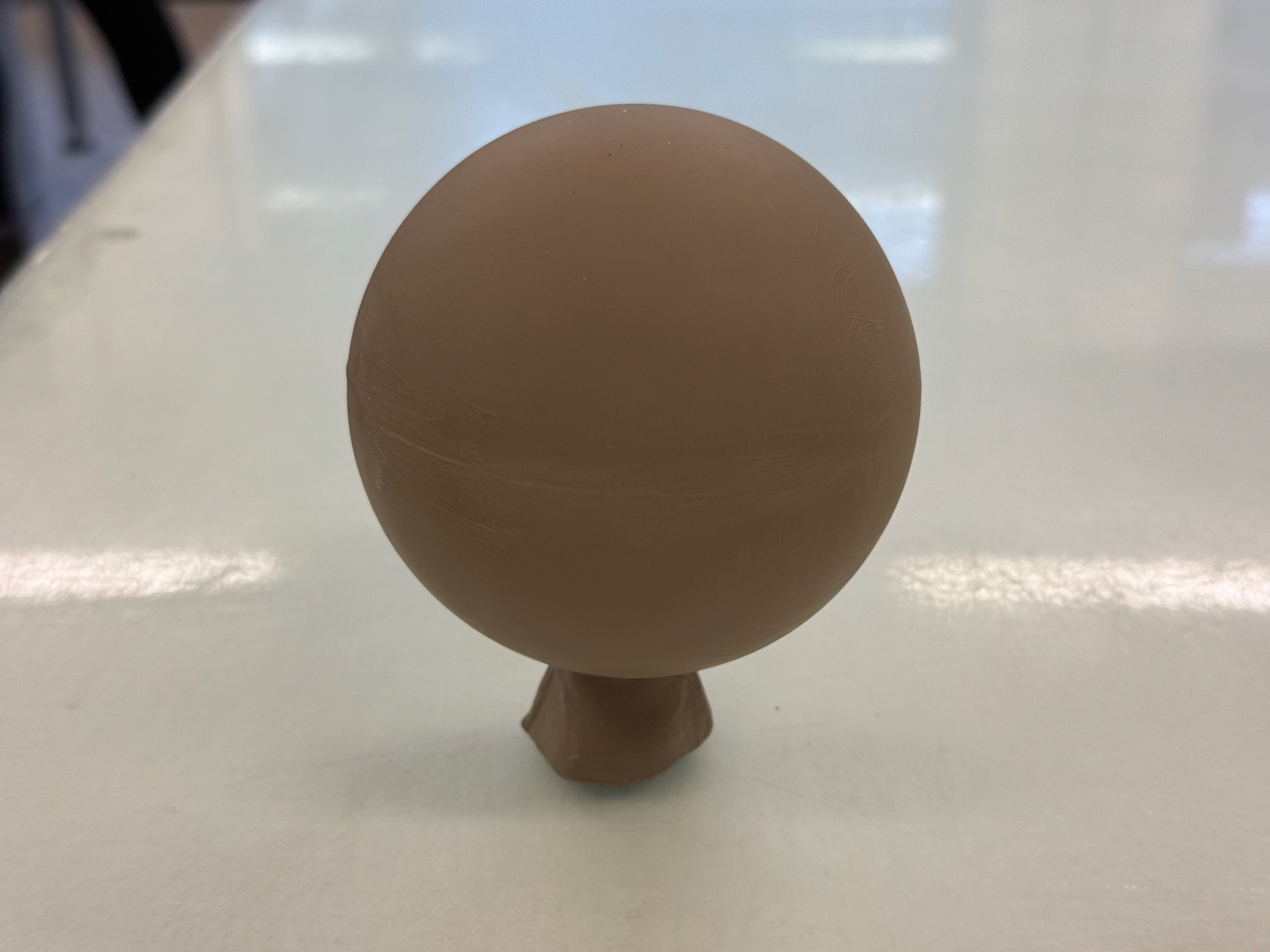 Bare ball.