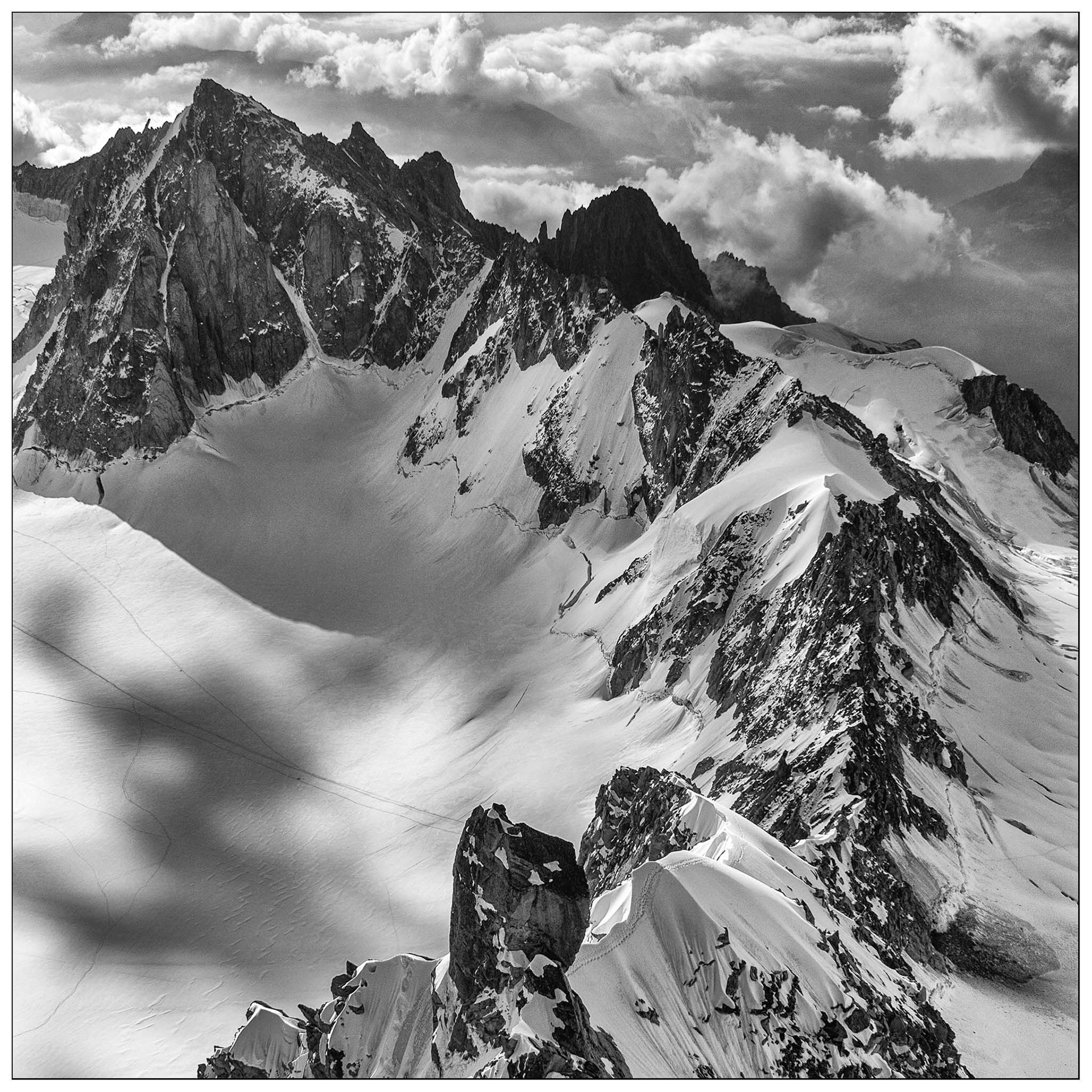Cresta Kuffner al Mt. Maudit