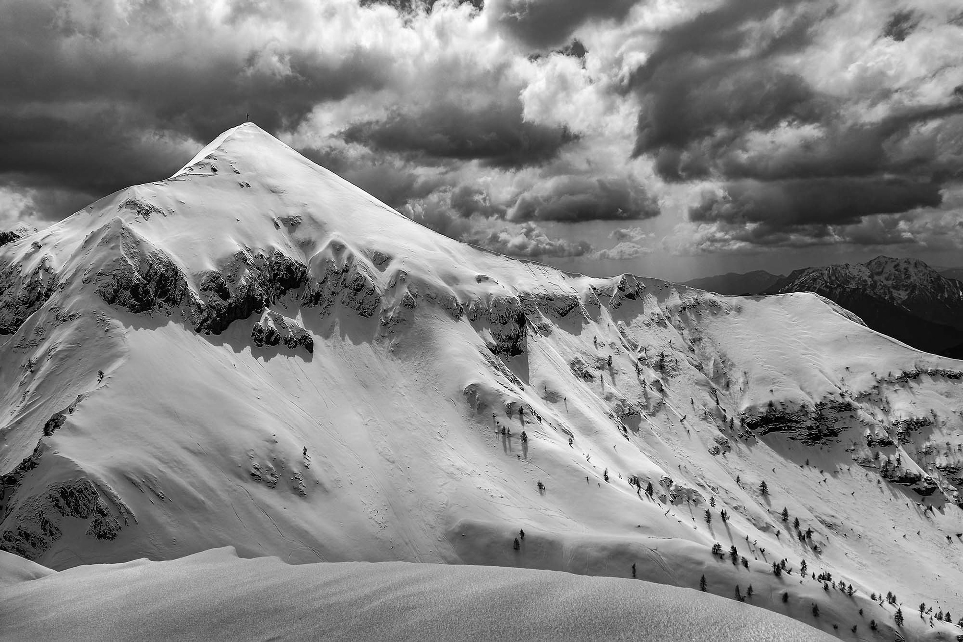 Monte Cavallo visto dalla Cima dei Siltri