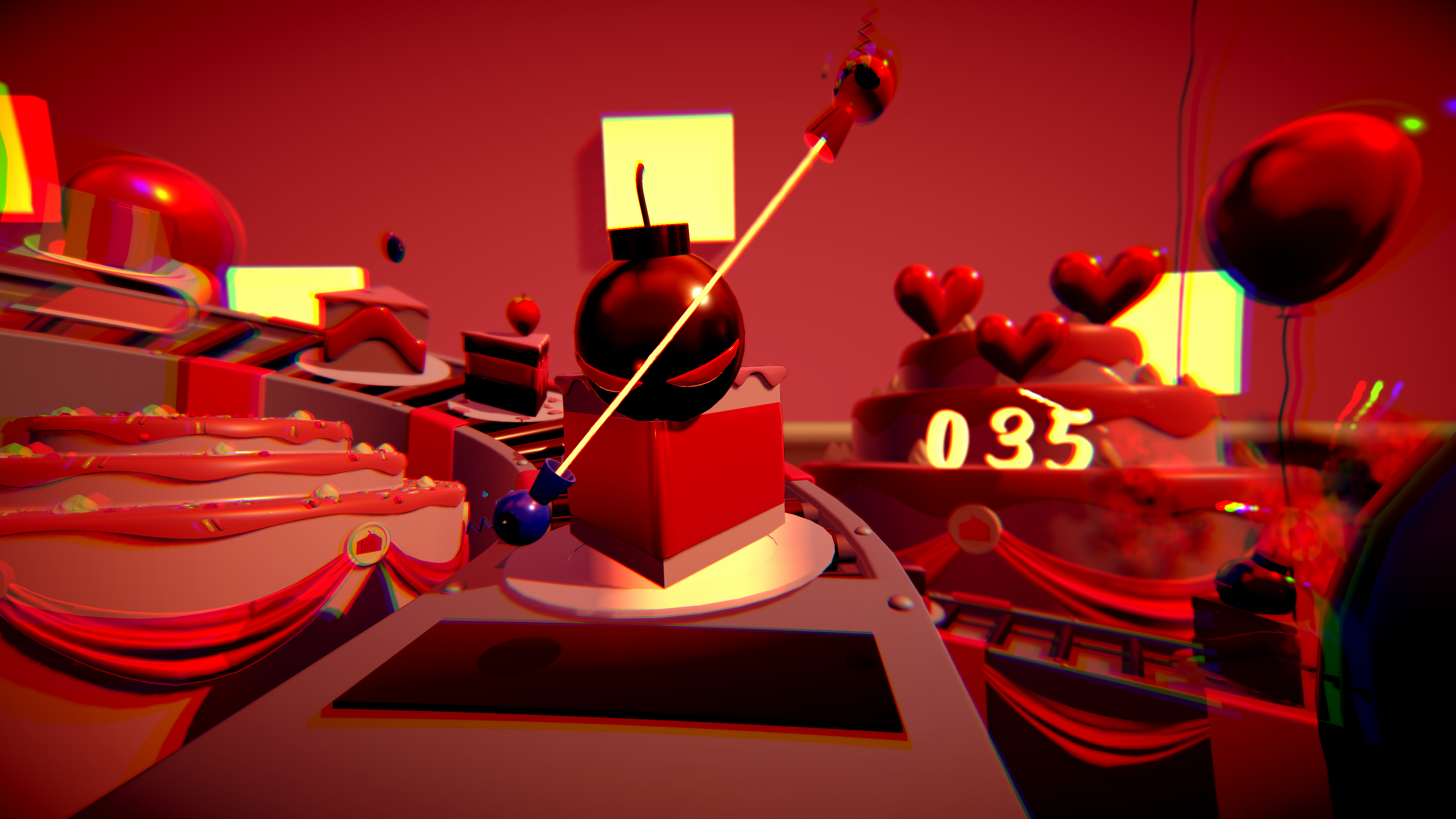 Players in hell-mode, bomb cake approaches