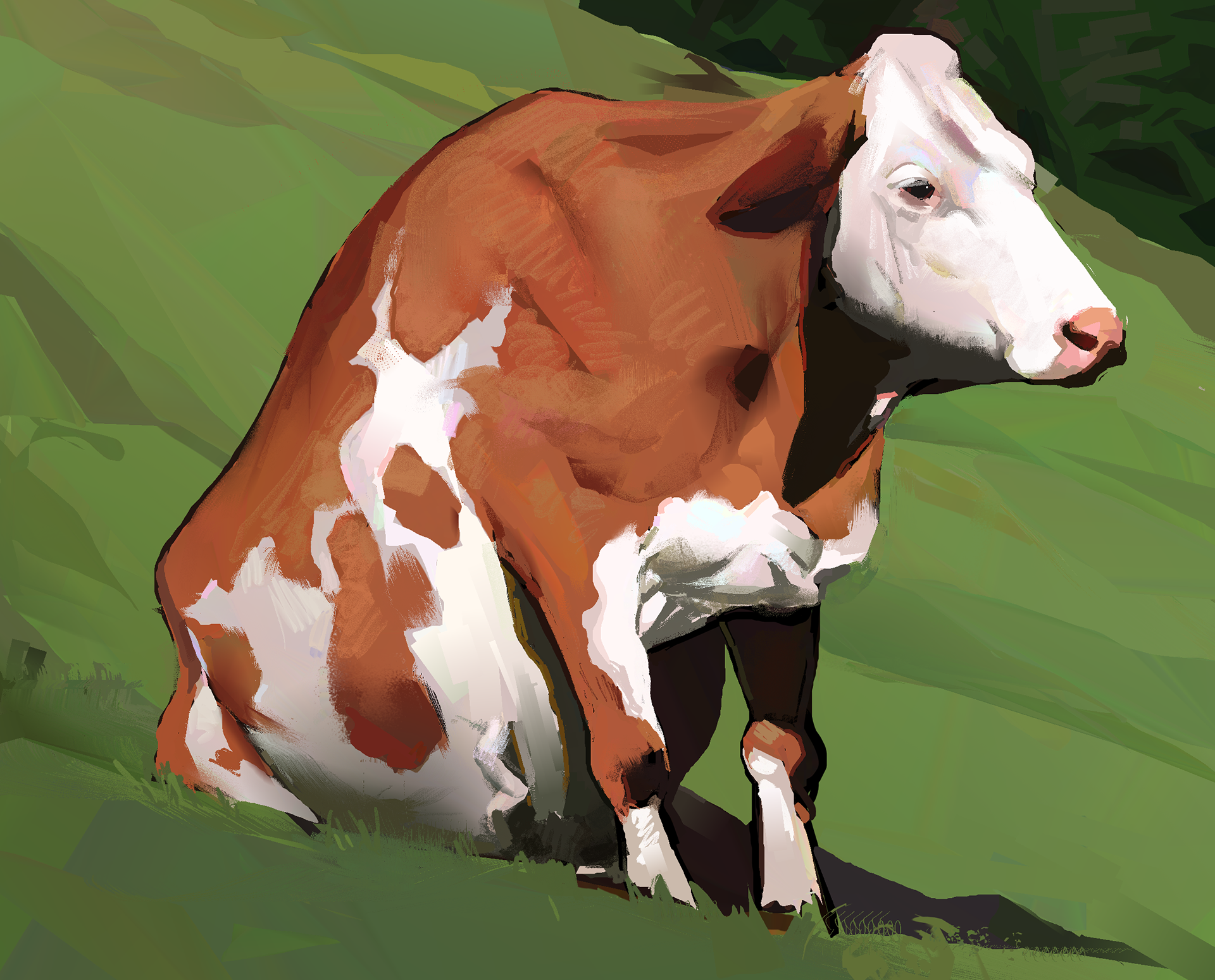 Heavypaint photo study