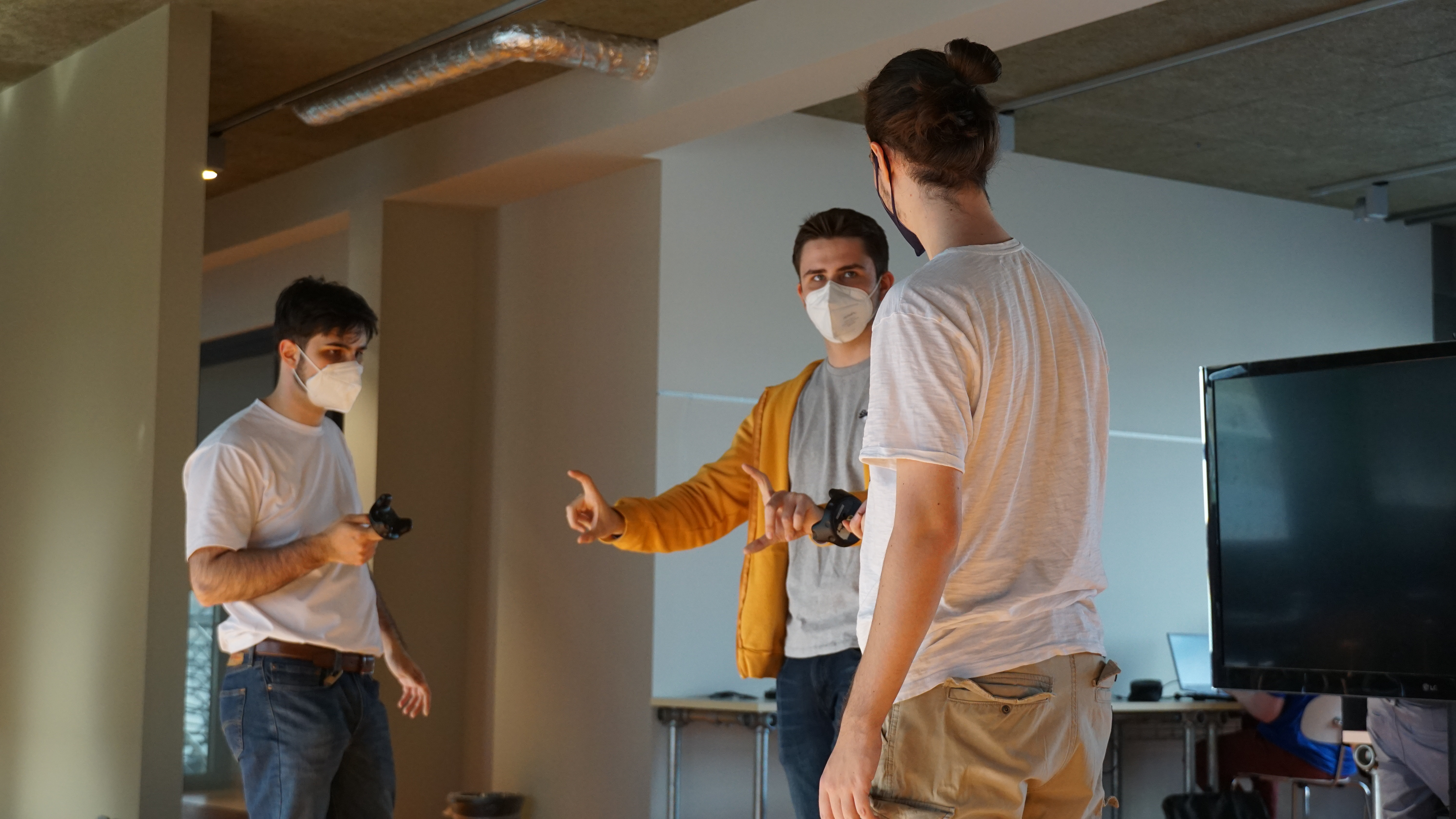 Testing the gamefeel with trackers