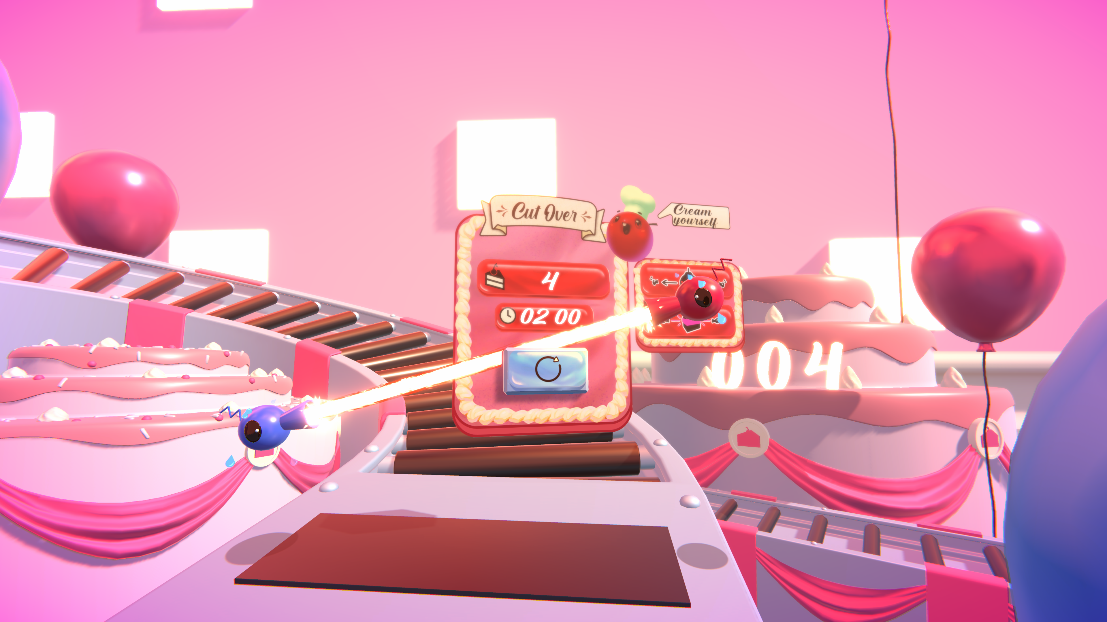 Players in main menu