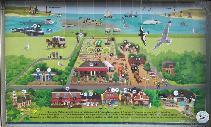 overzicht van Pieterburen