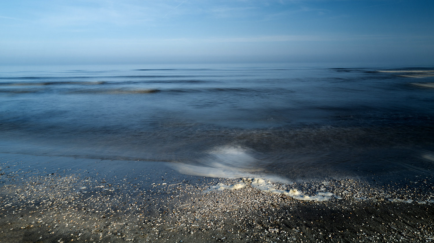 De zee, altijd in beweging