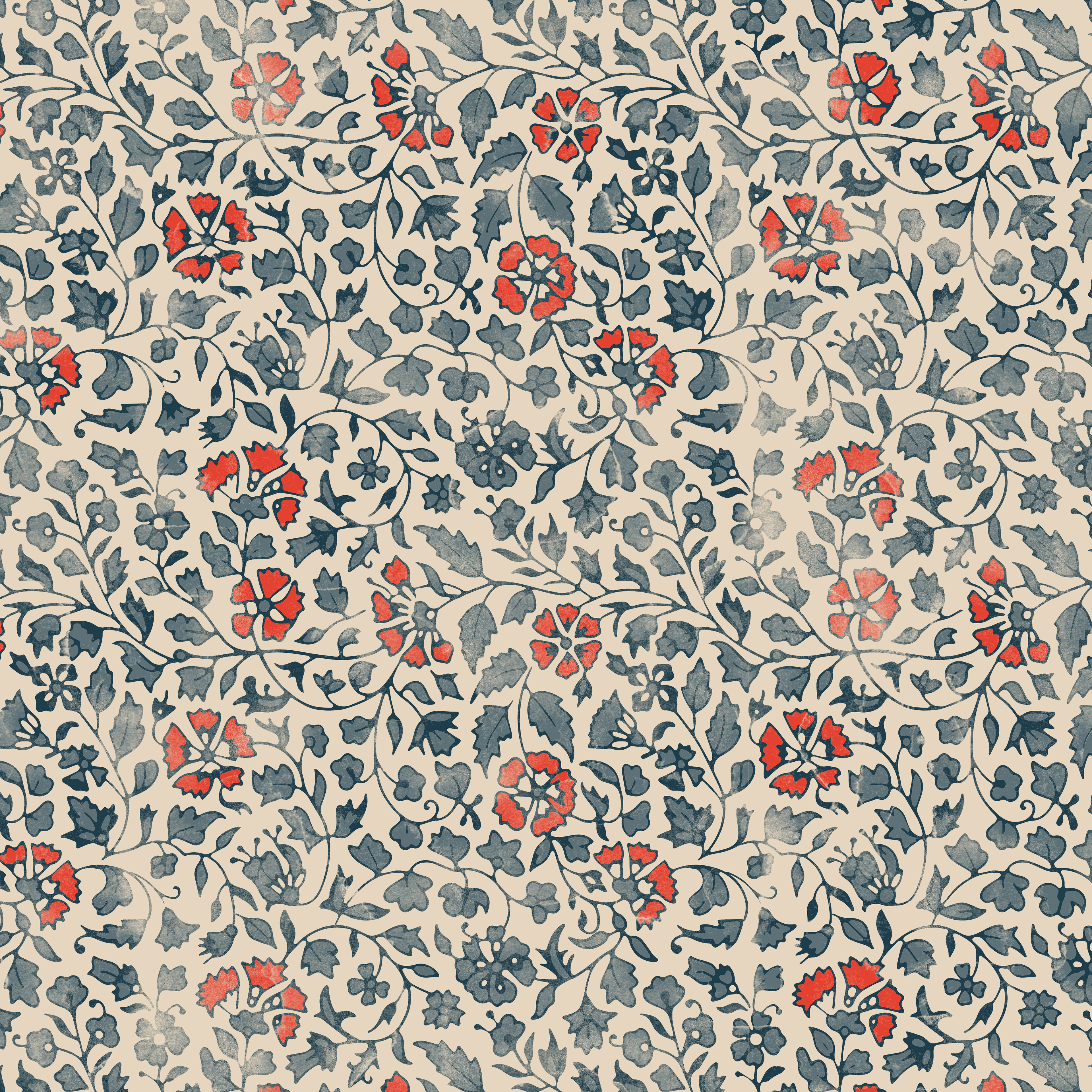 INDIAN FLOWERS SMALL / NIGHTWEAR / OTTO