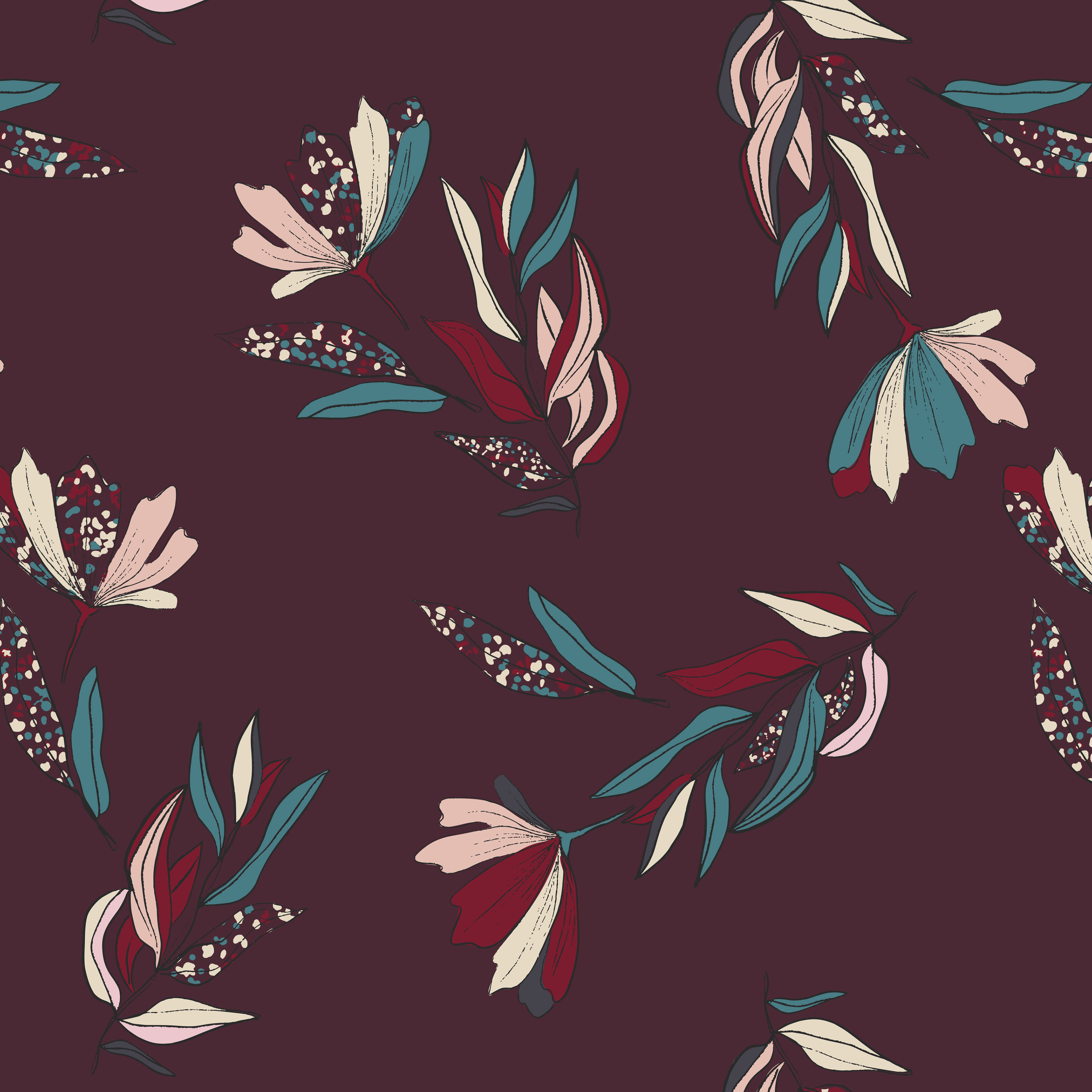 FLORAL STEM / NIGHTWEAR / OTTO