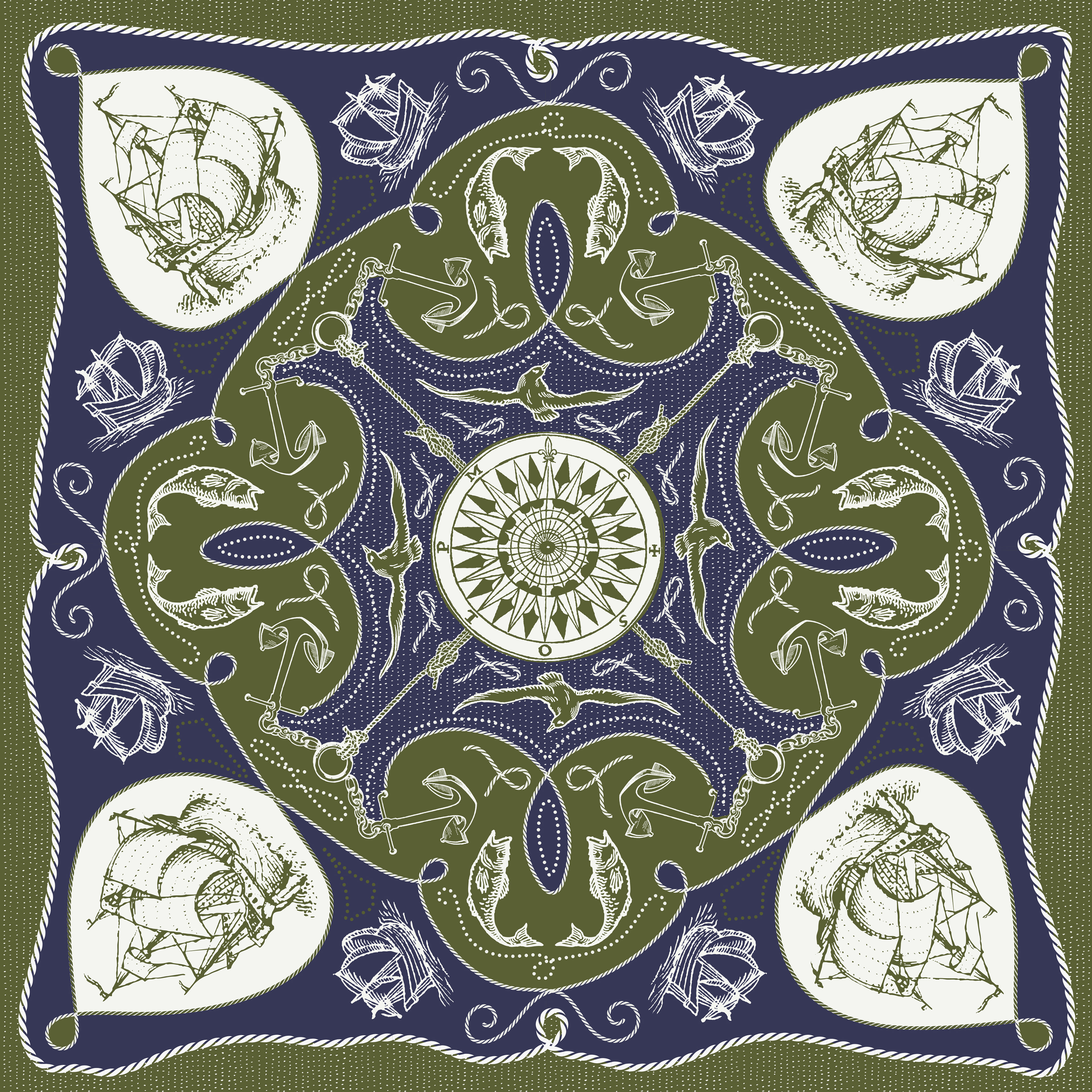 VINTAGE SAIL / BANDANA / CAMEL ACTIVE