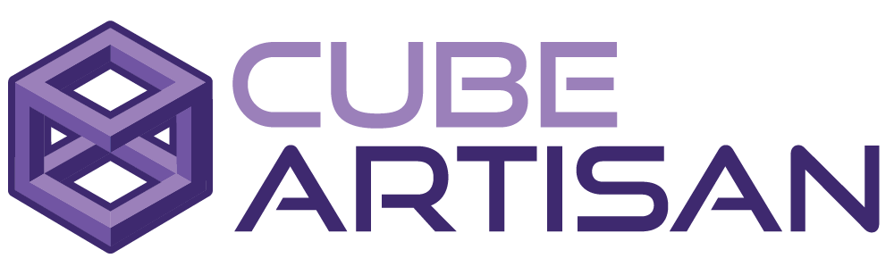 Cube Artisan Stacked Logo