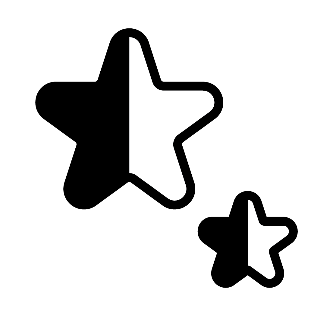 Two-Toned Star graphics