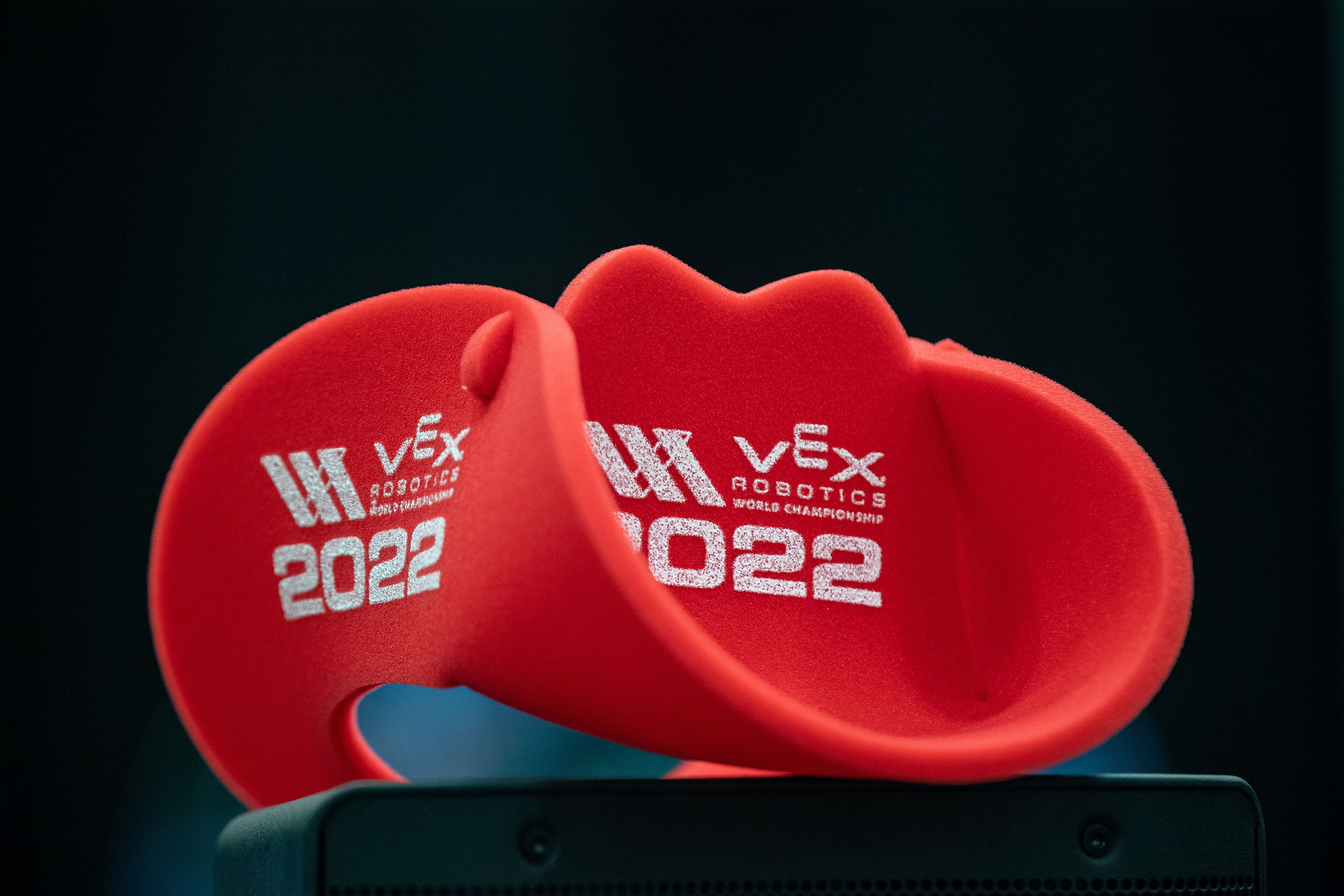 VRWC 1C Logo on a foam cowboy hat