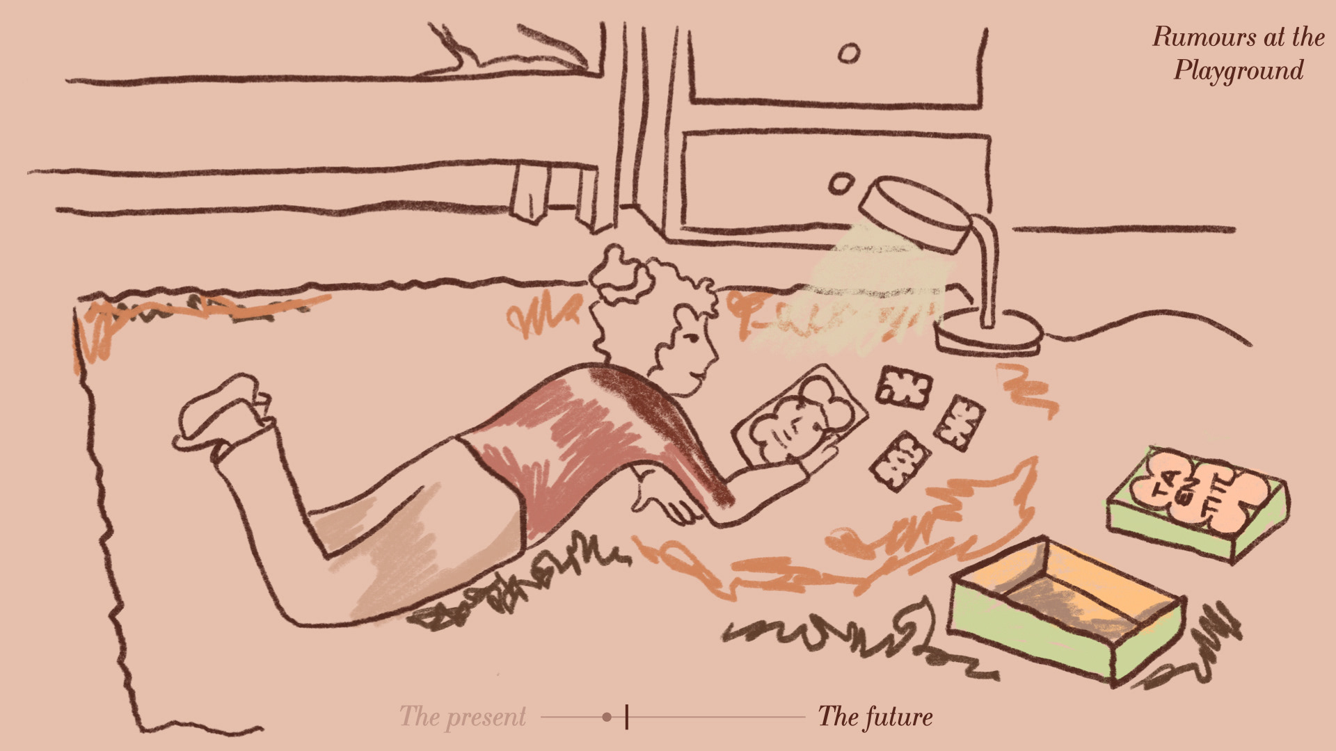 When Aisatou goes home, she learns about positive sexuality, and her body, and gets to know her feelings using the kit