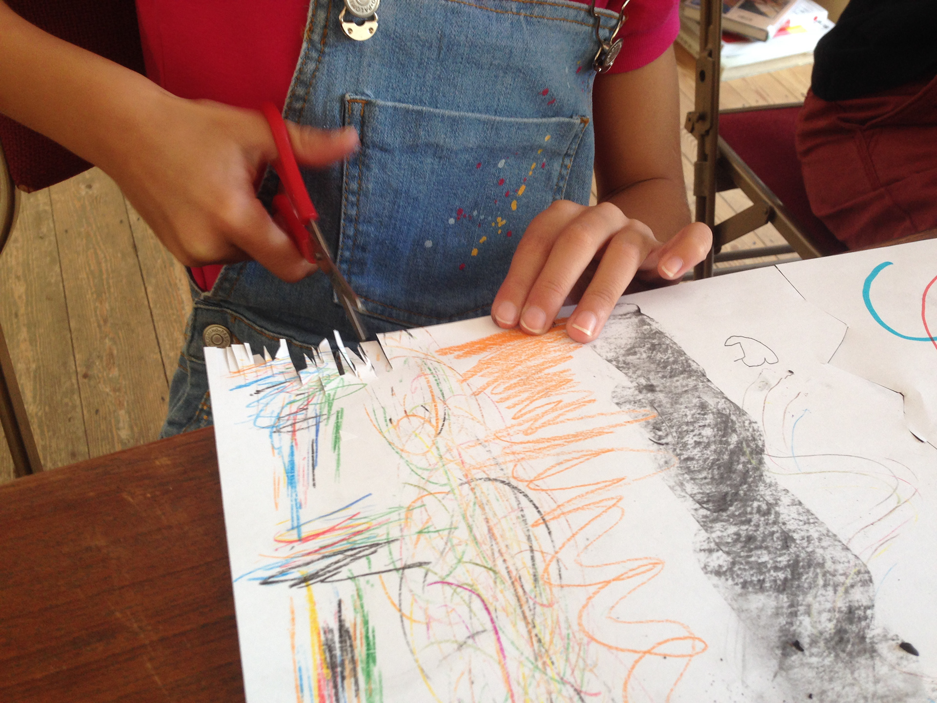 Facilitating creative workshops for children