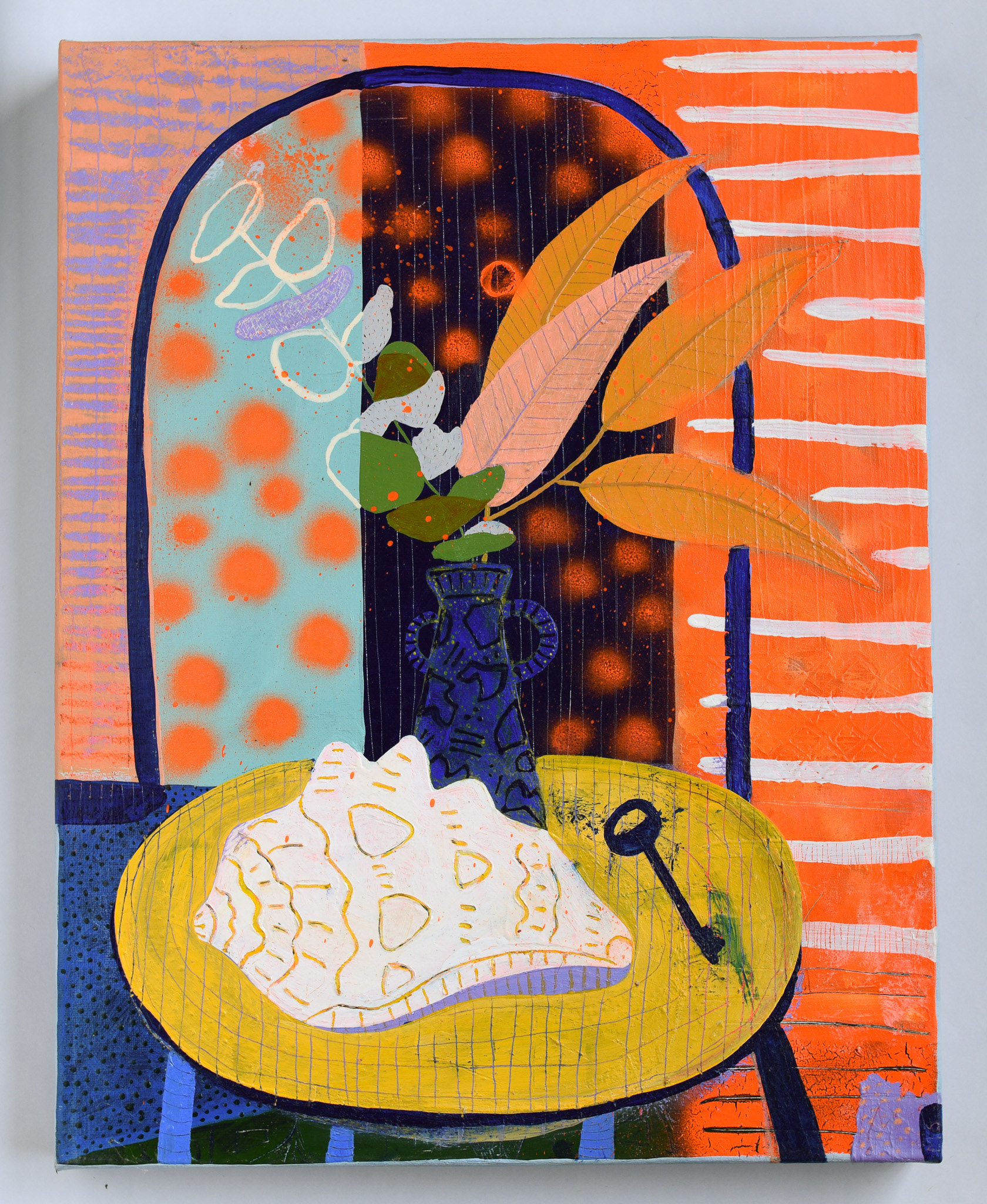 Sydney Lunch (2021) Acrylic on canvas