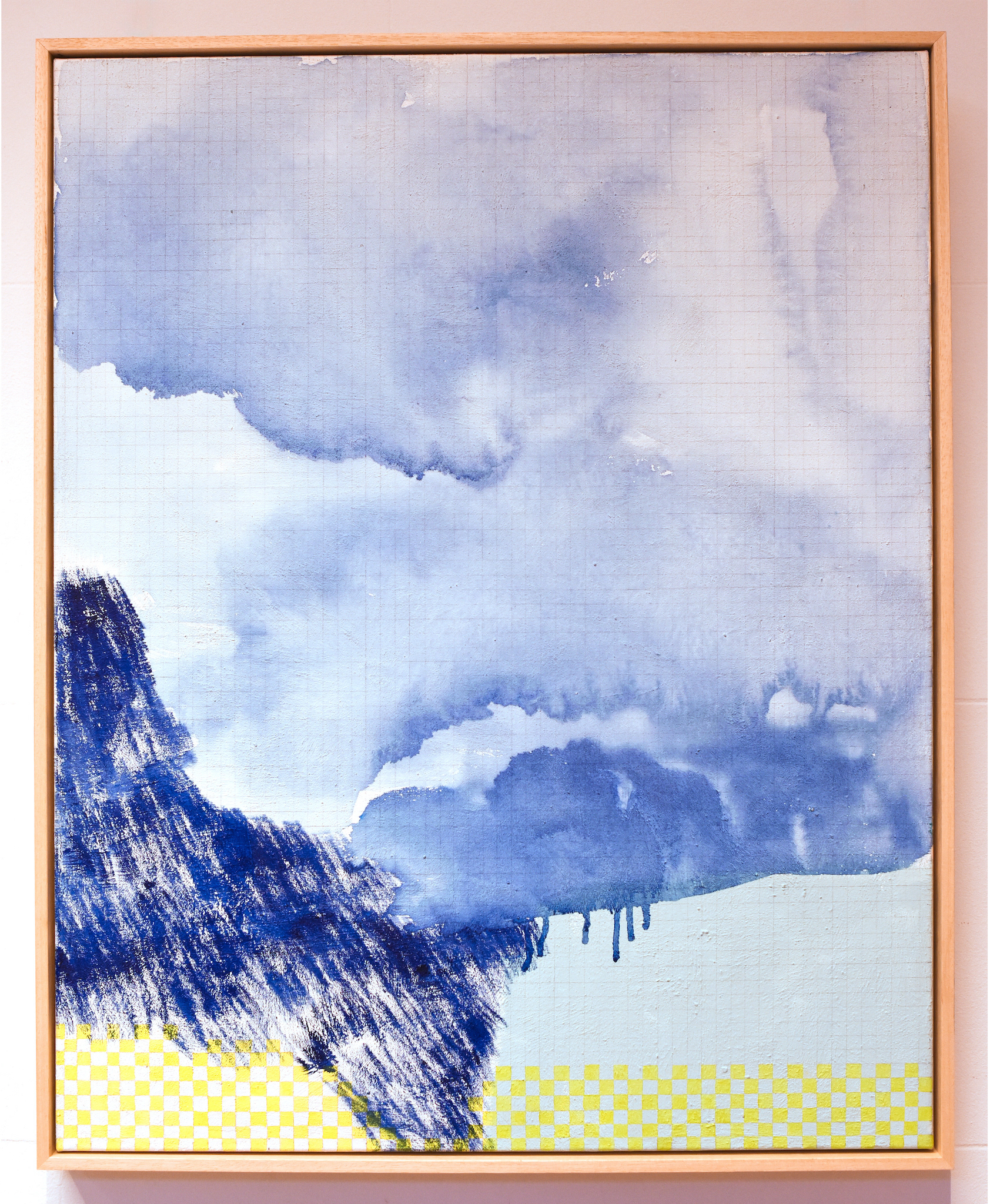 Southerly Buster - Framed (2025) 76cm x 61cm Mixed media on canvas