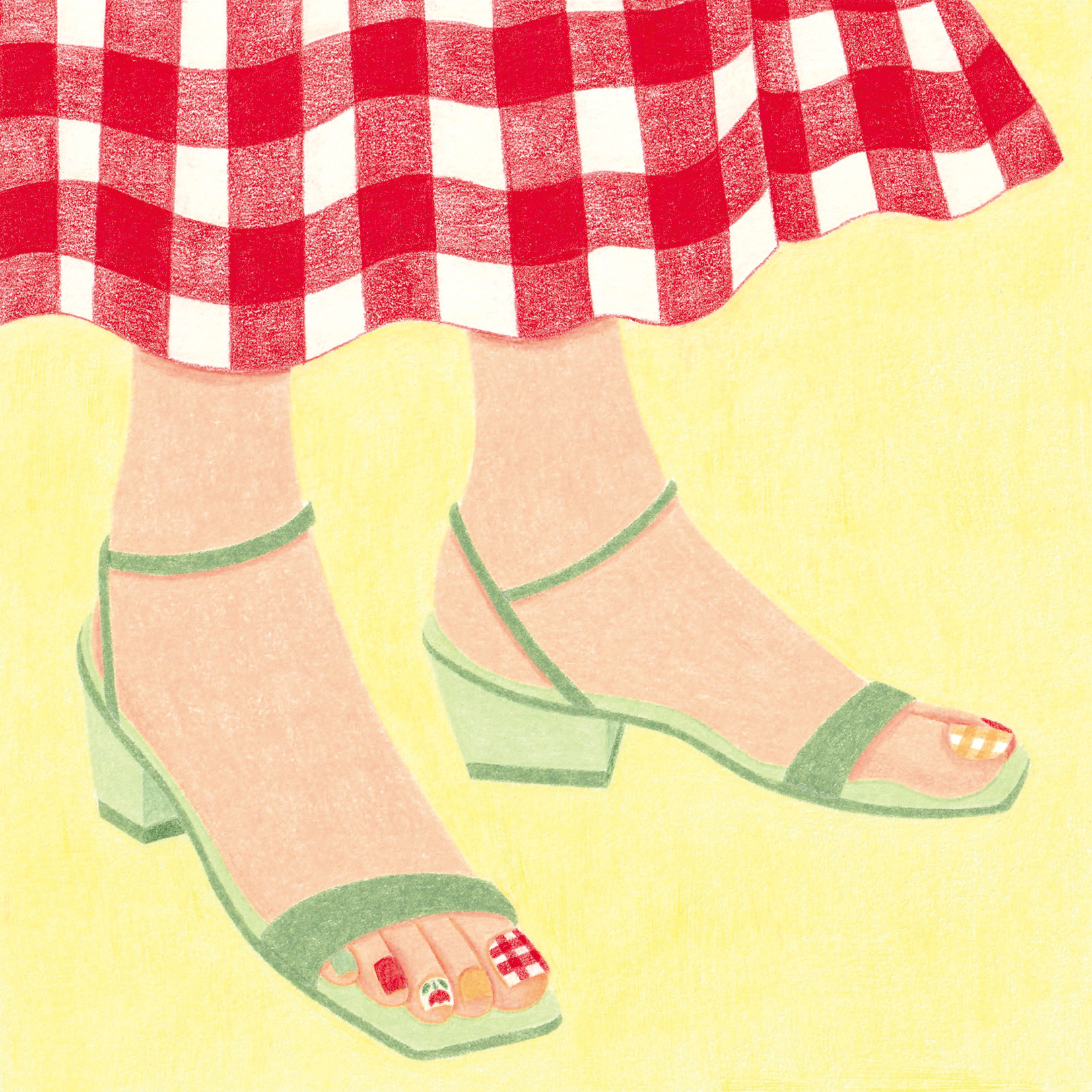 8月のあしもと No.1