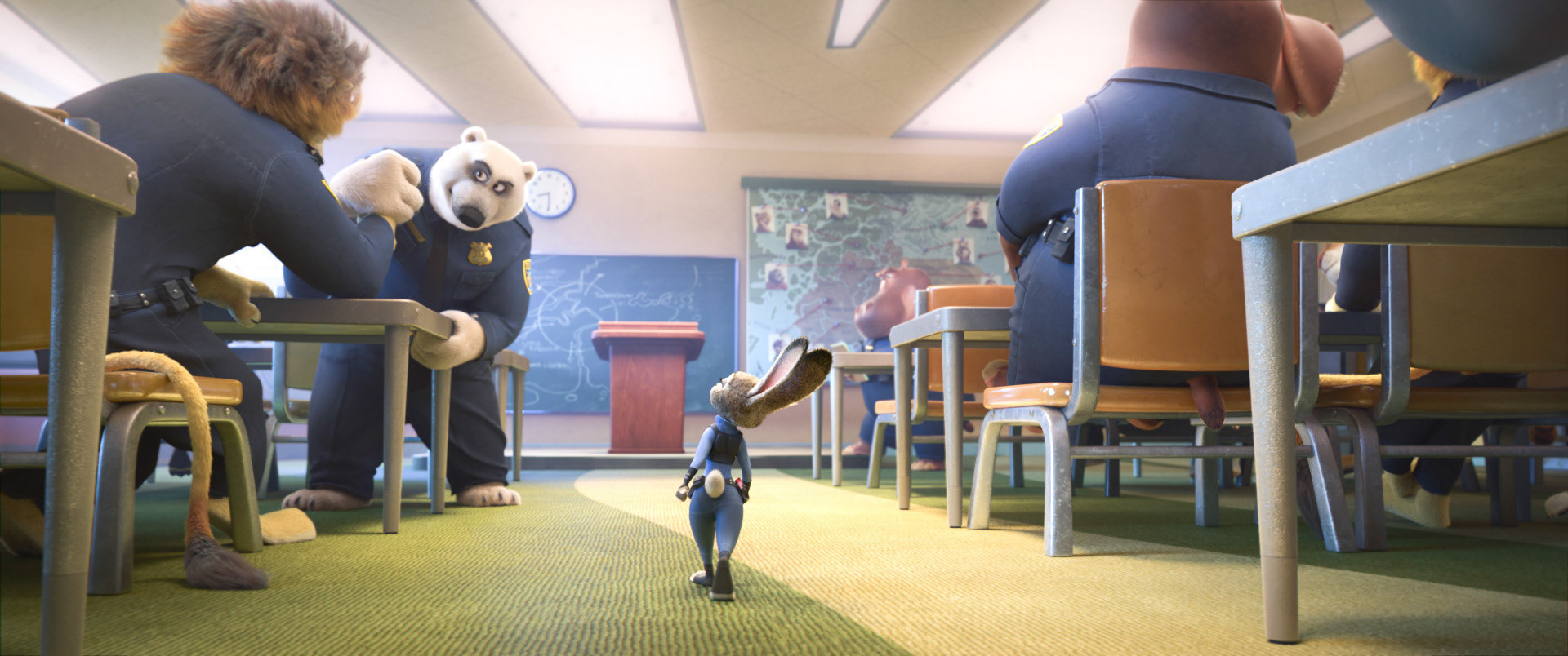 Police Classroom Modeling