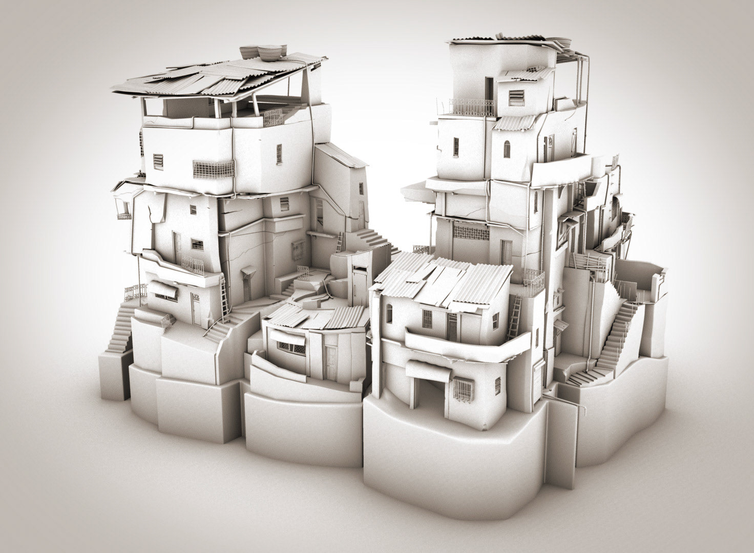 Favela Block Modeling