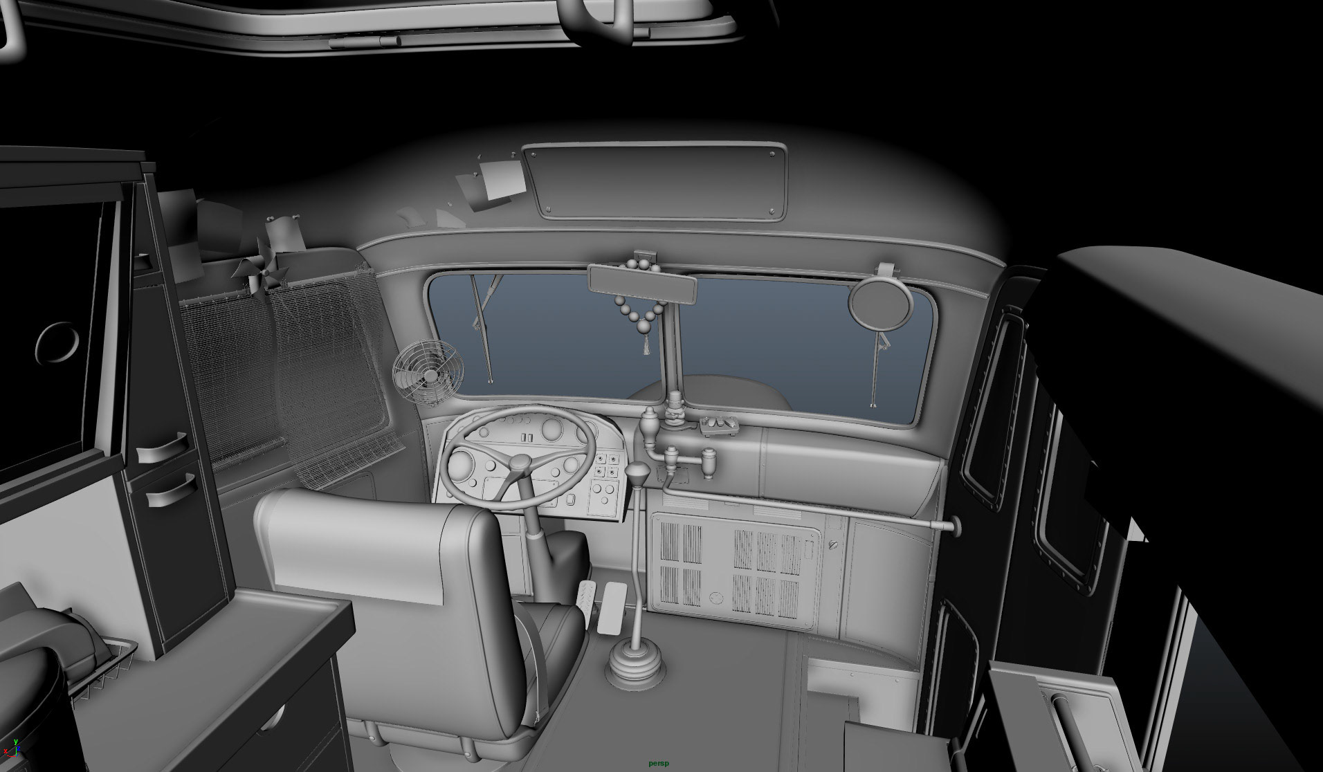 Food Truck Modeling (Used in tv show "BAYMAX!")