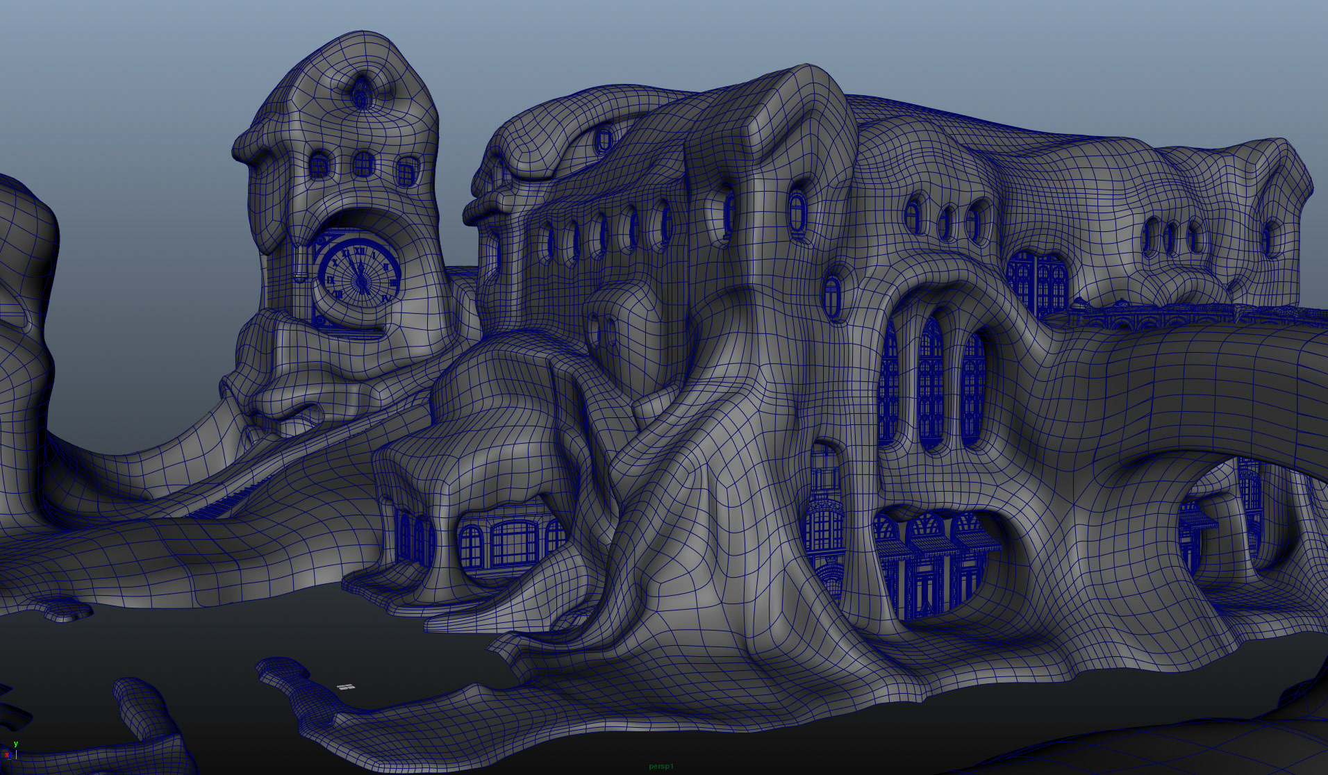 Environment Modeling (Wireframe)