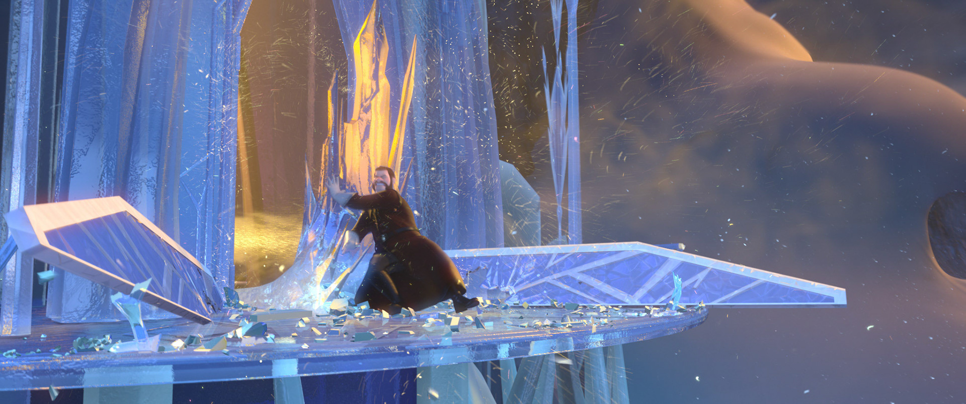 Ice shaped obstacle Modeling
