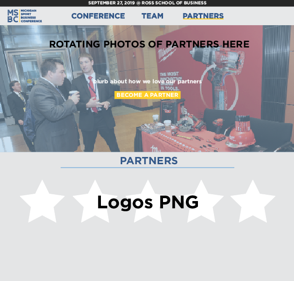 Partners page