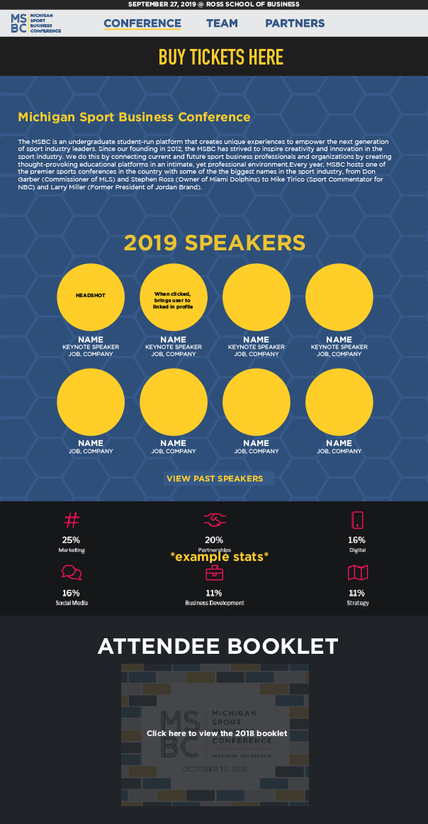 Conference page