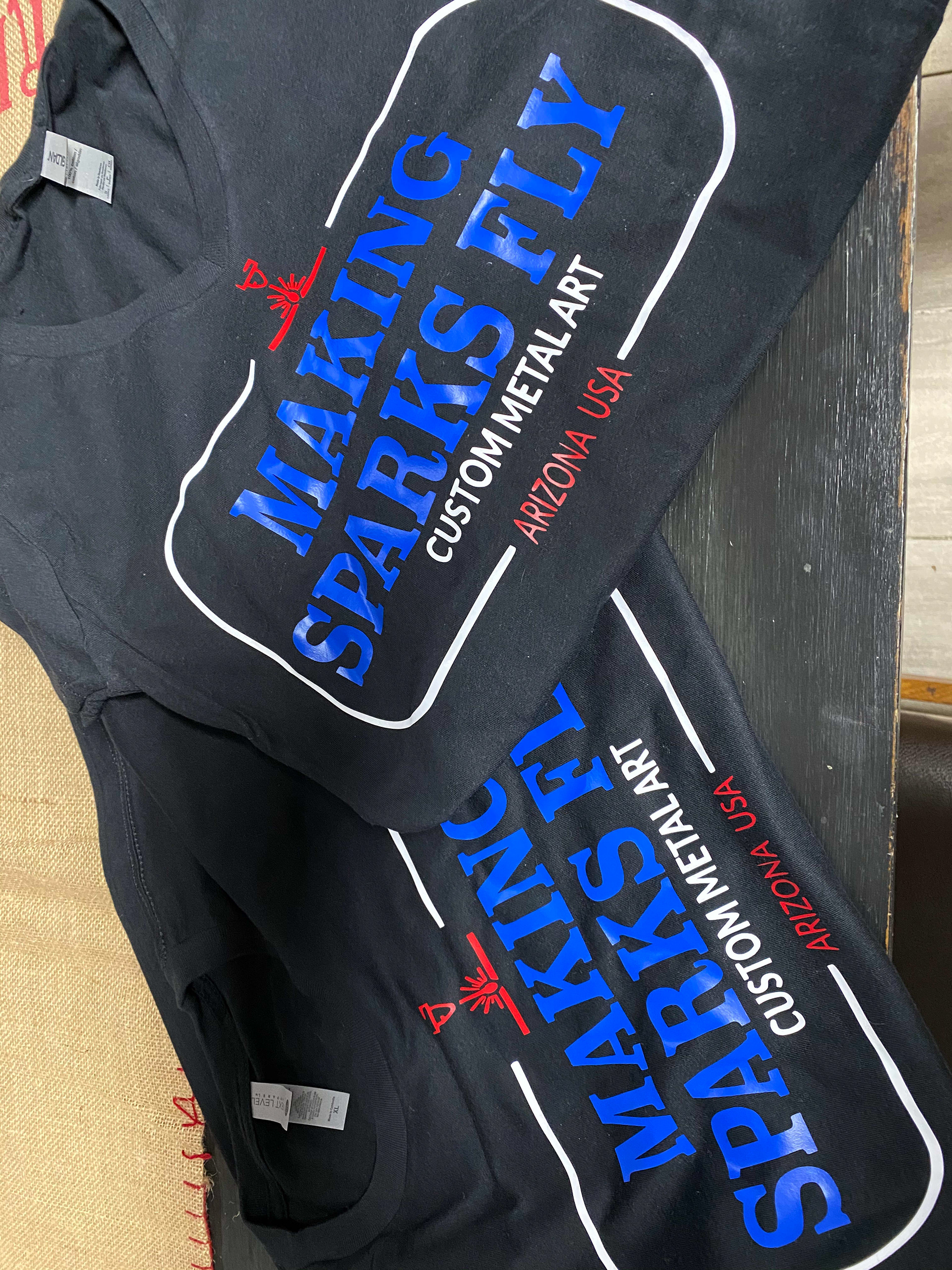 T-Shirts made with my design.