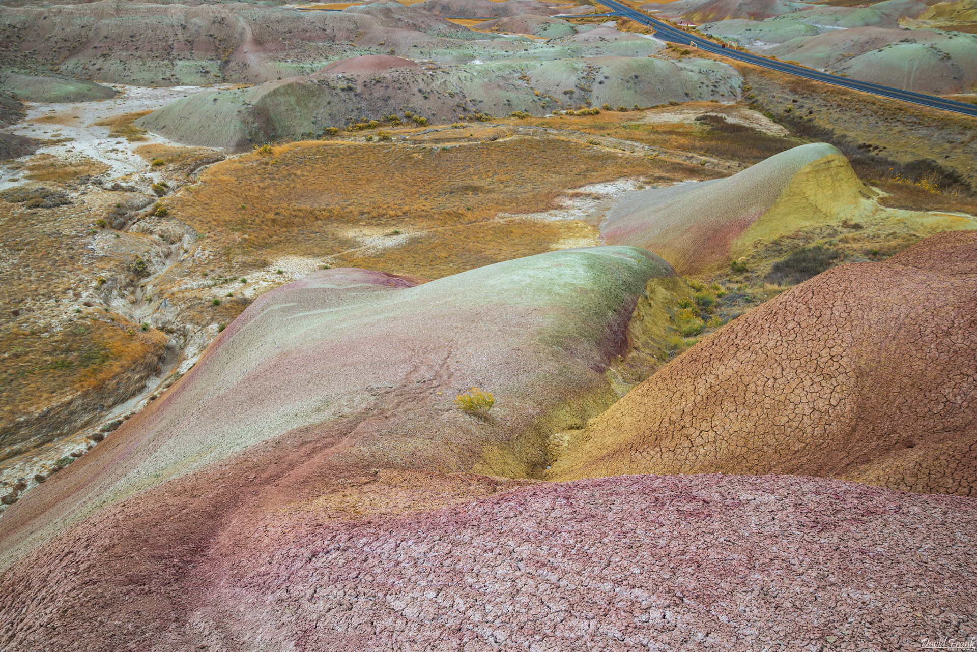 Many colors of the Yellow Mounds