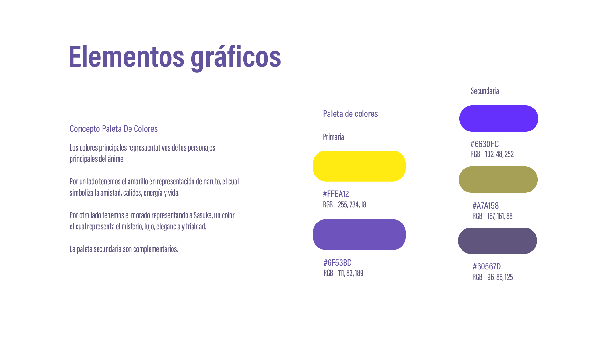 Paleta de colores