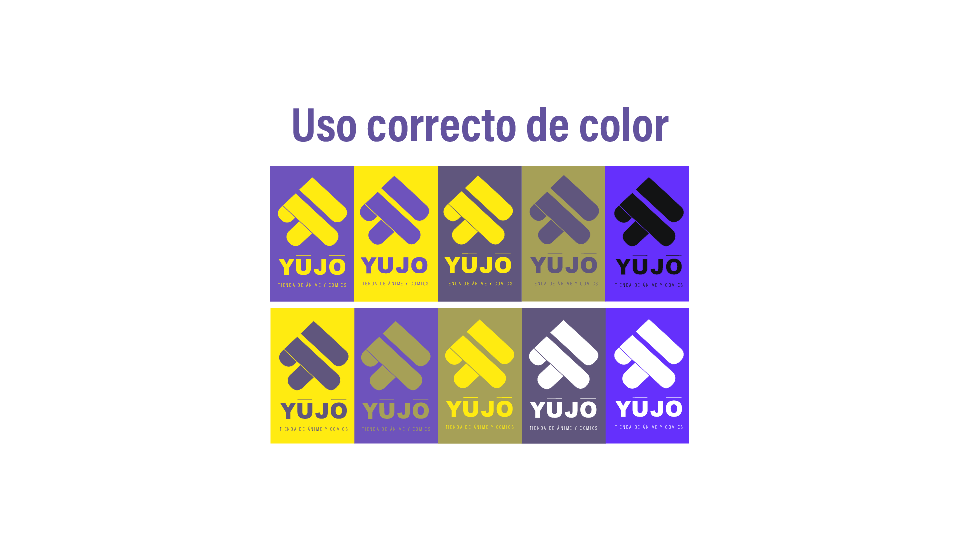 Uso correcto de color