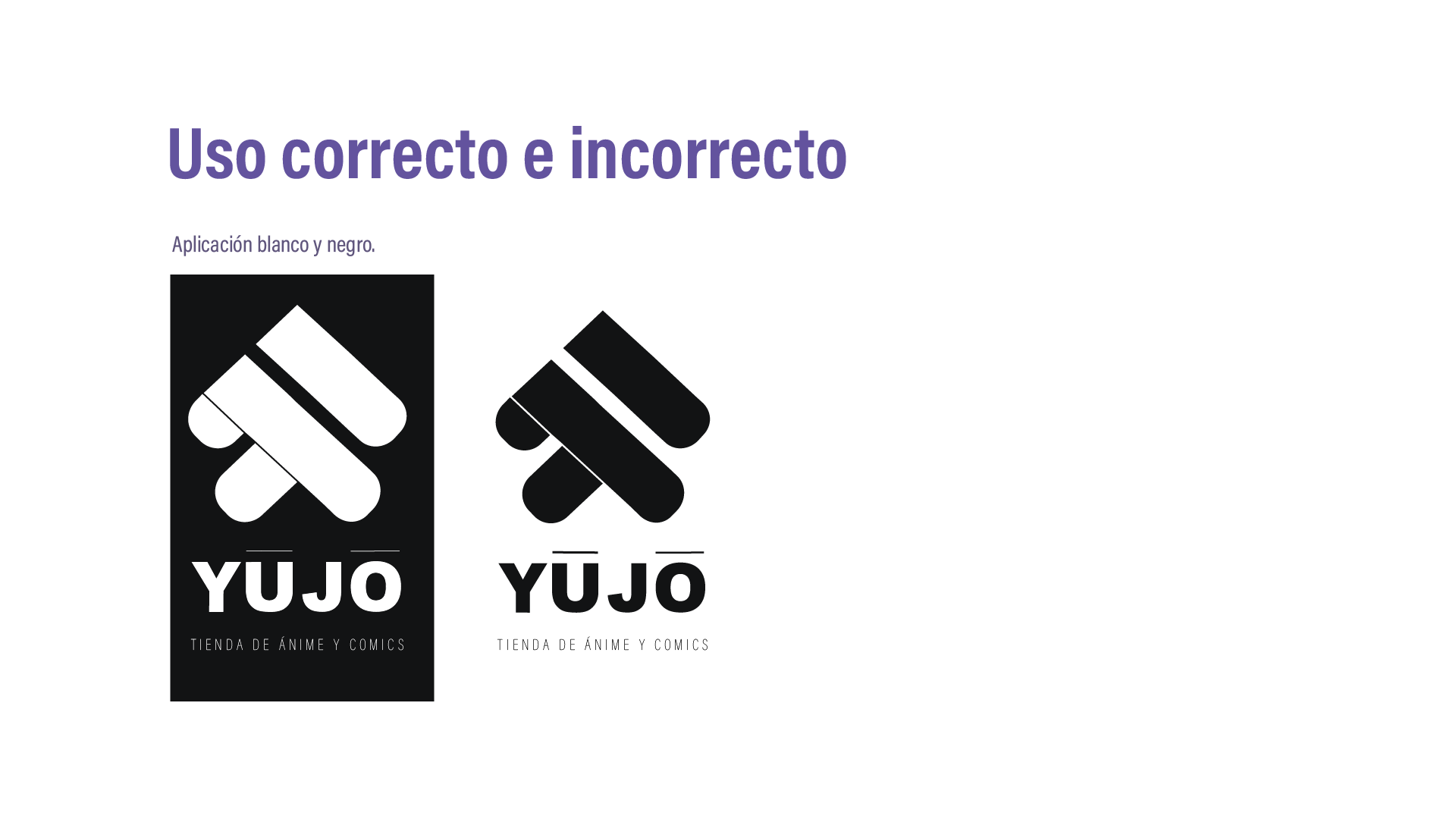 Aplicación Blanco y Negro