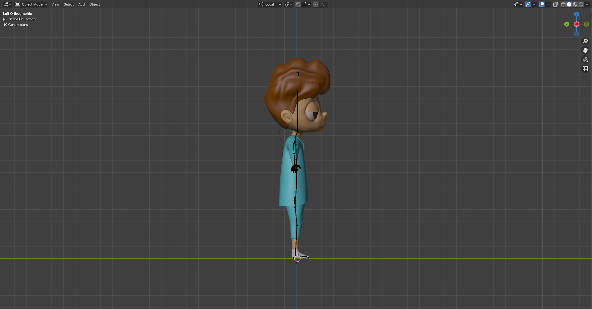 blender - viewport left