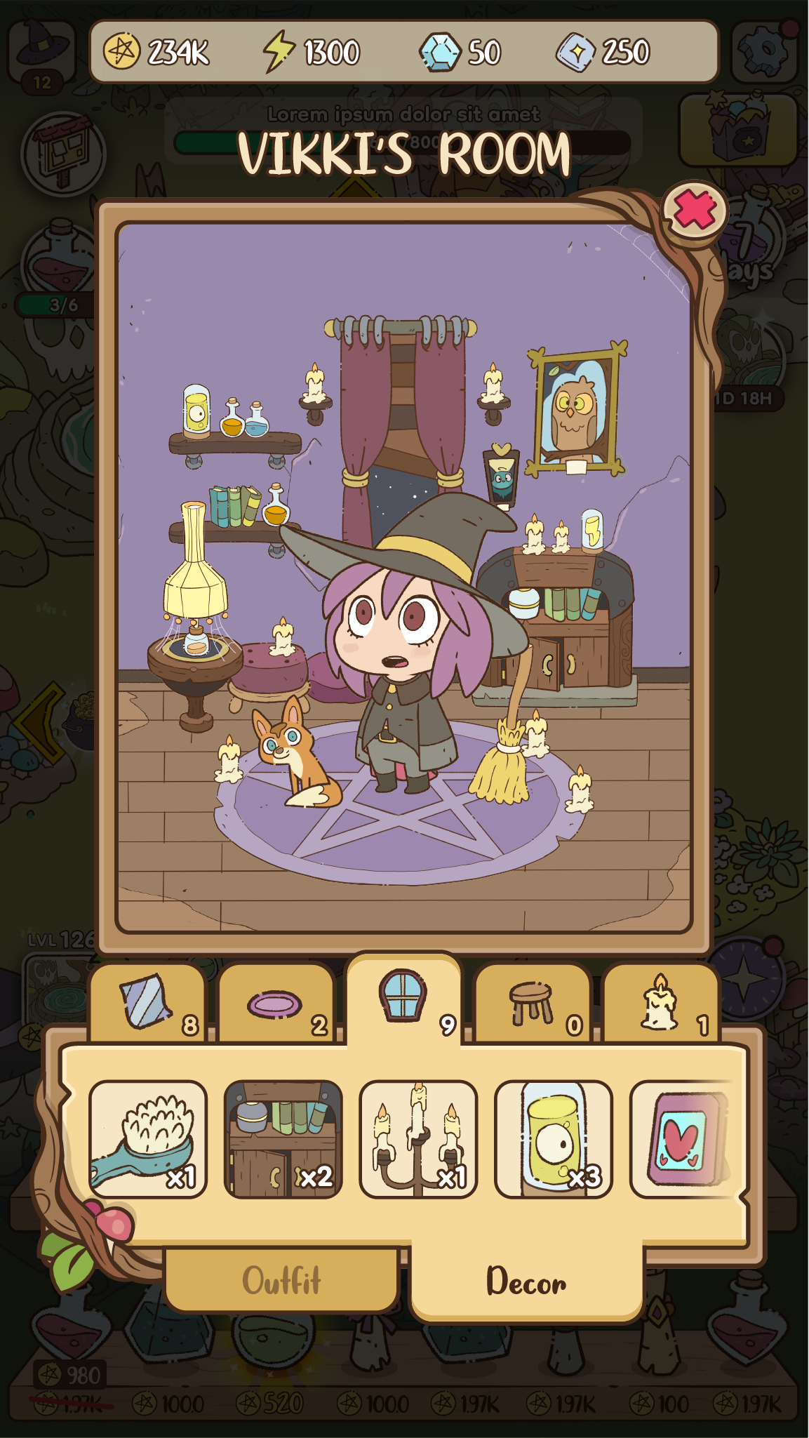 Furniture Popup
