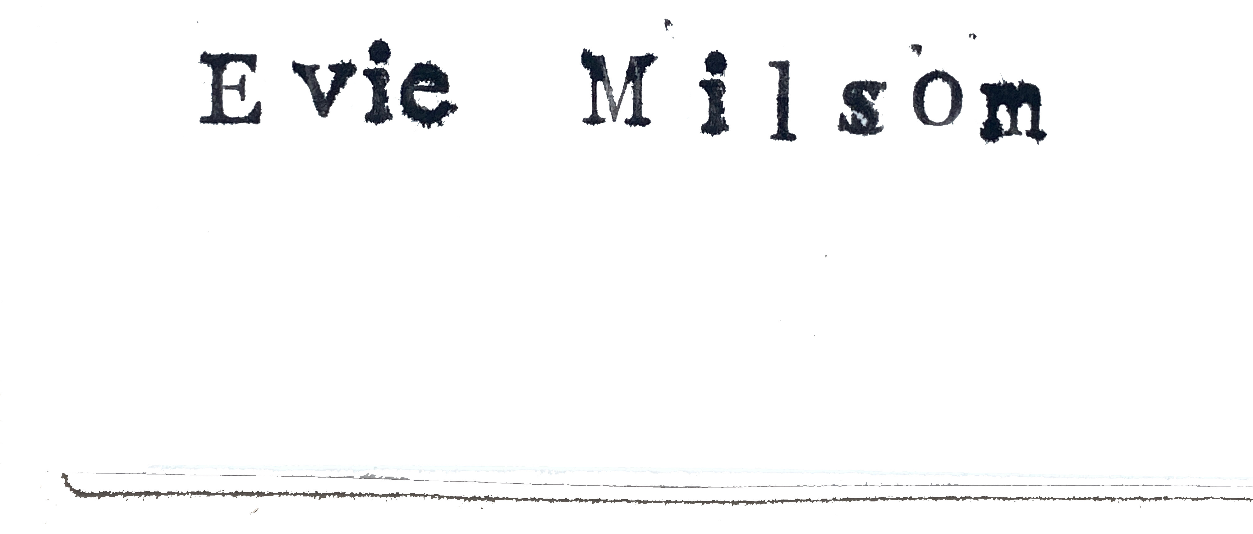 EVE MILSOM