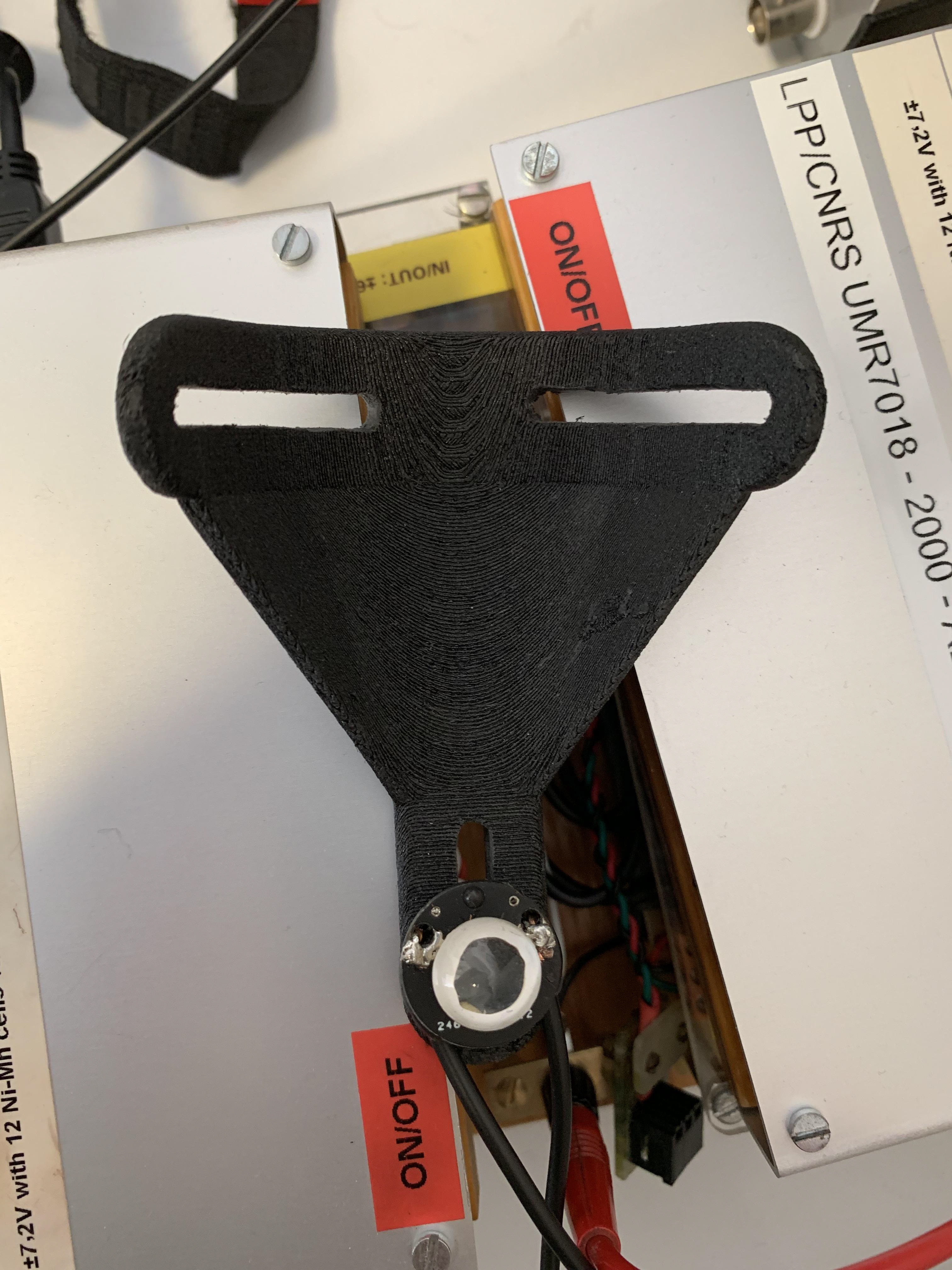 Exosquelette pour maintenir le capteur & les LED (dernière version)
