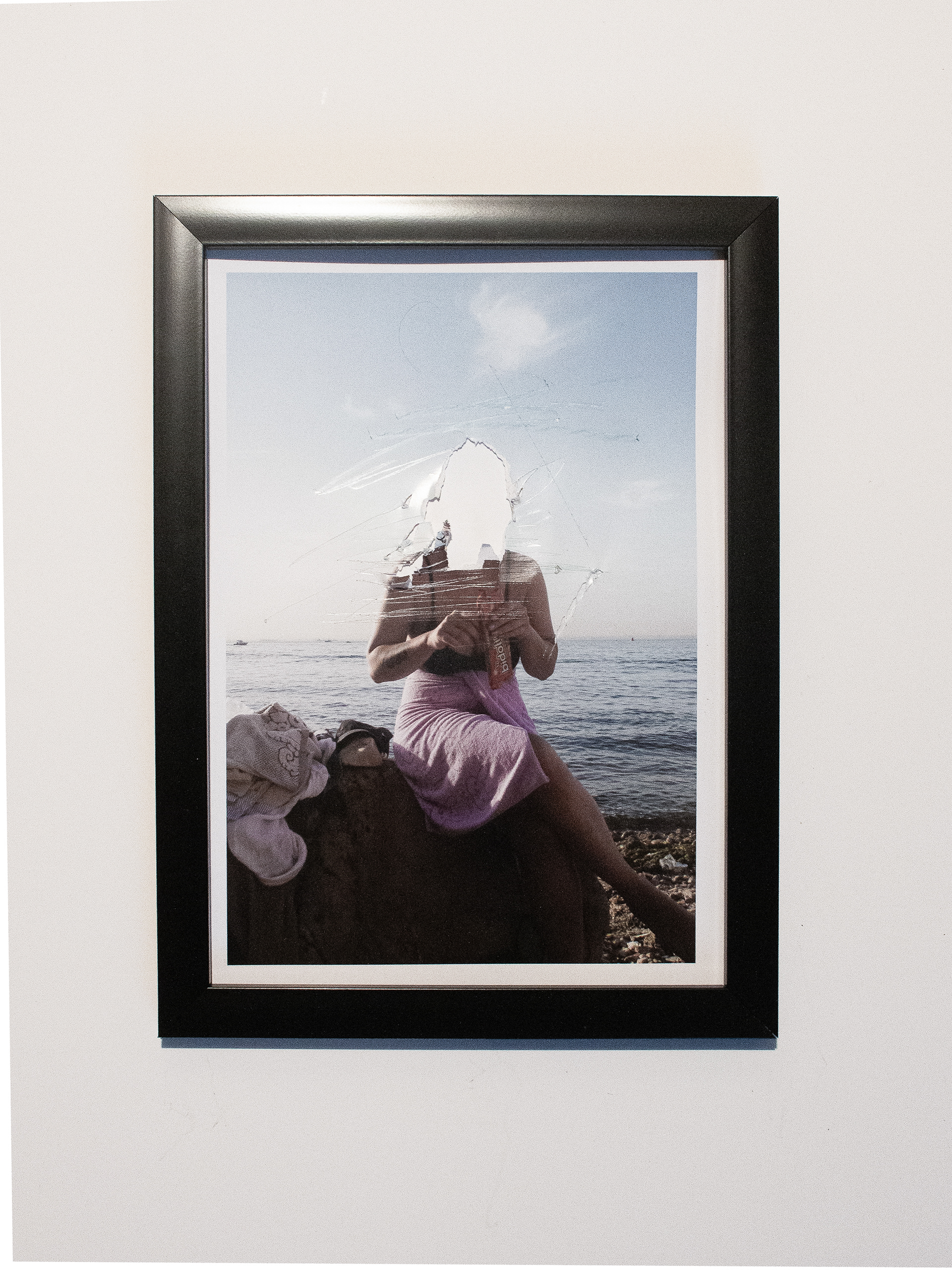 „Lilly“ print with glass frame, 210 × 297 mm, 09/2024