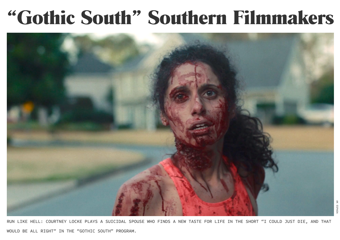 I COULD JUST DIE premiere announcement in Creative Loafing: https://creativeloafing.com/event-541379-gothic-south-southern-filmmakers-10-04-2023-7-00