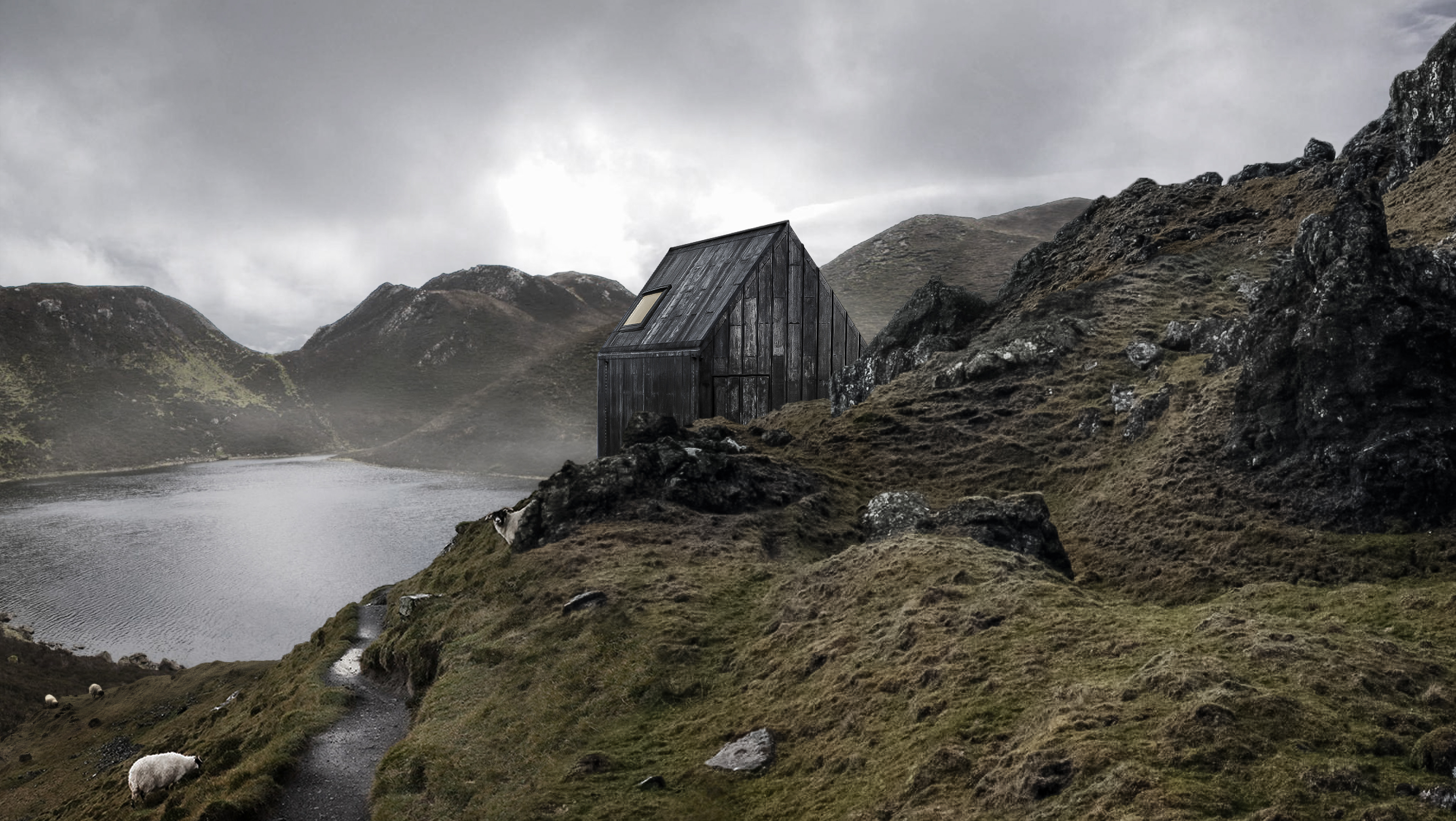 Matte painting in photoshop