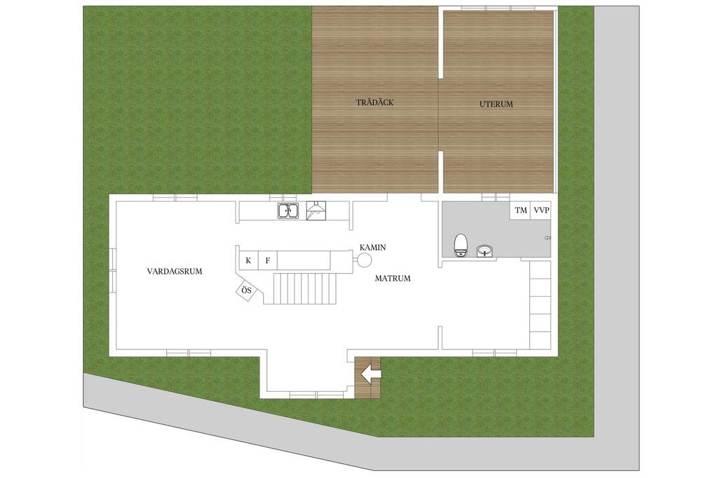 Floor plan (incorrect).