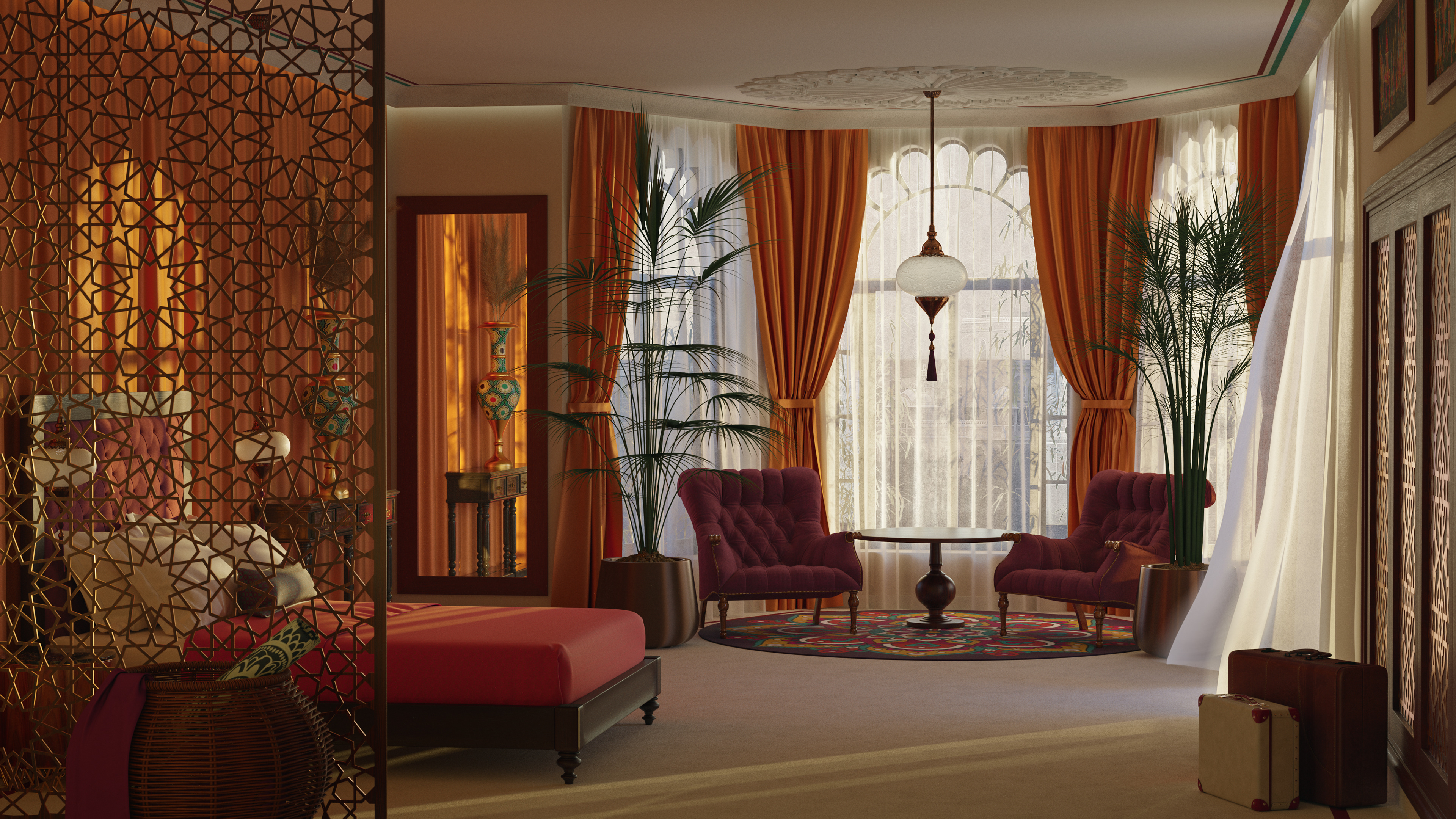 Guest room.