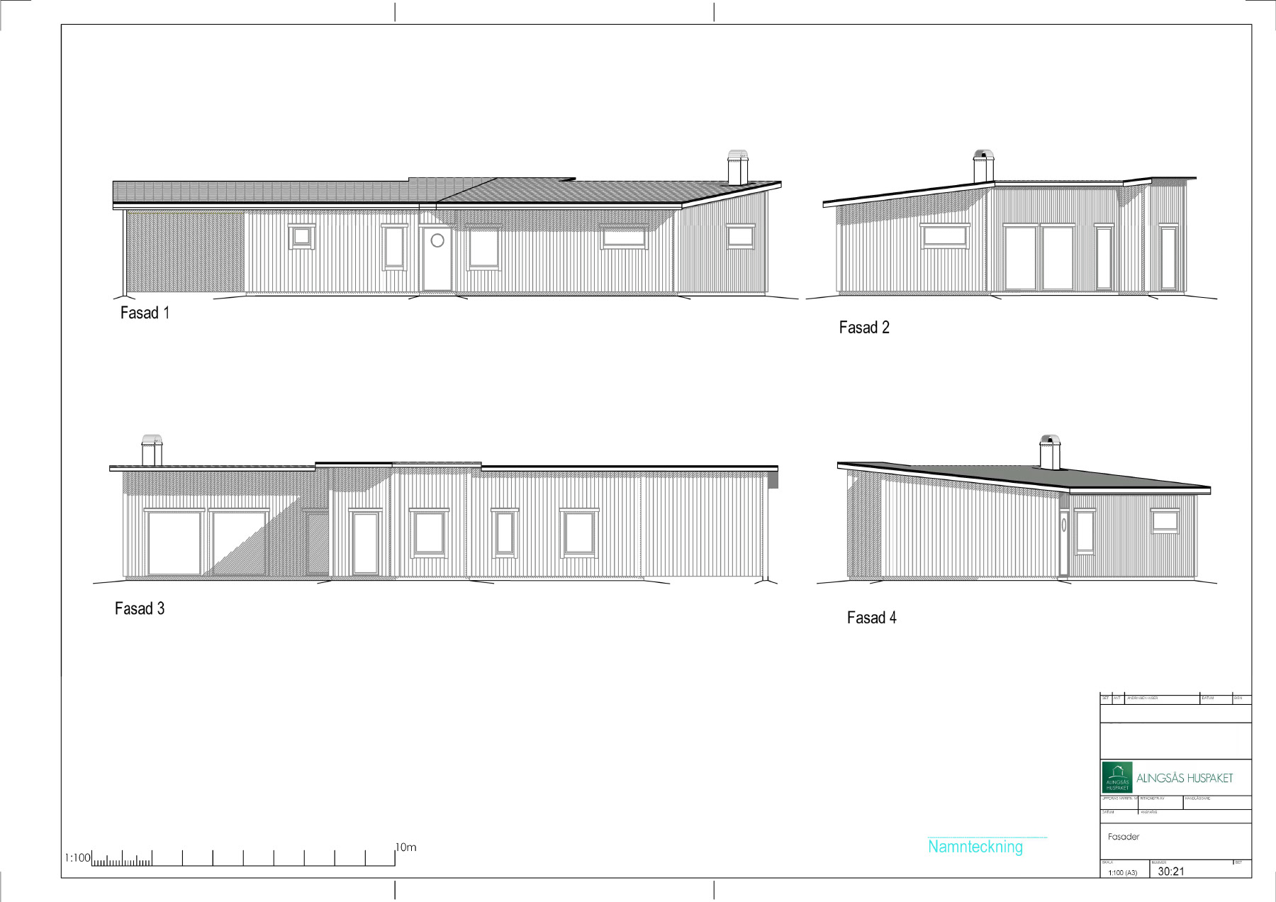 Plans provided by Alingsås Huspaket.